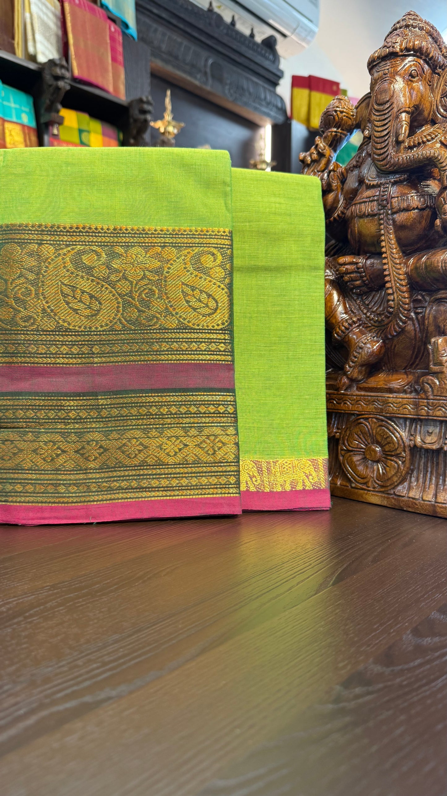 Kanchi Cotton Saree