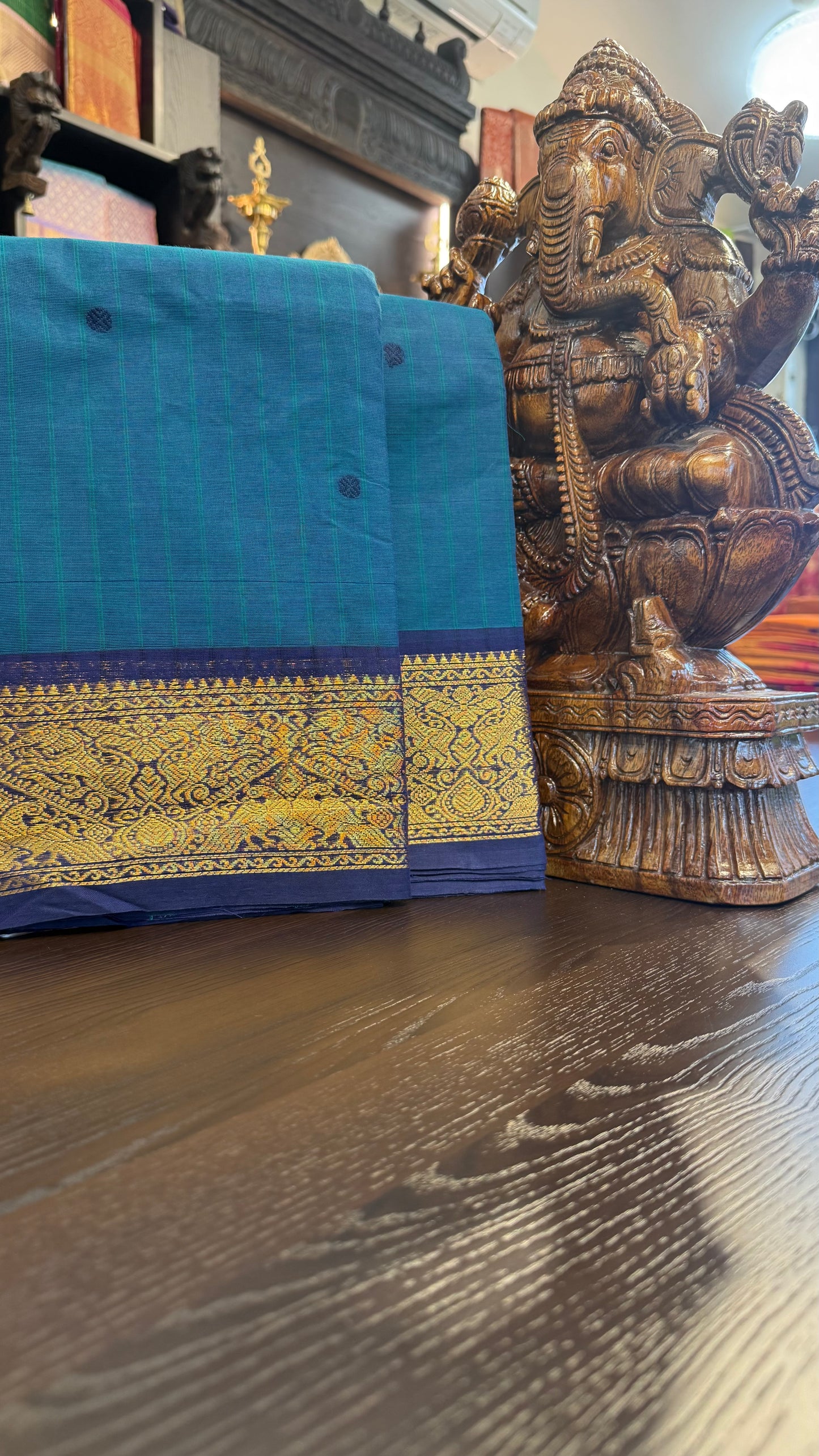 Kanchi Cotton Saree