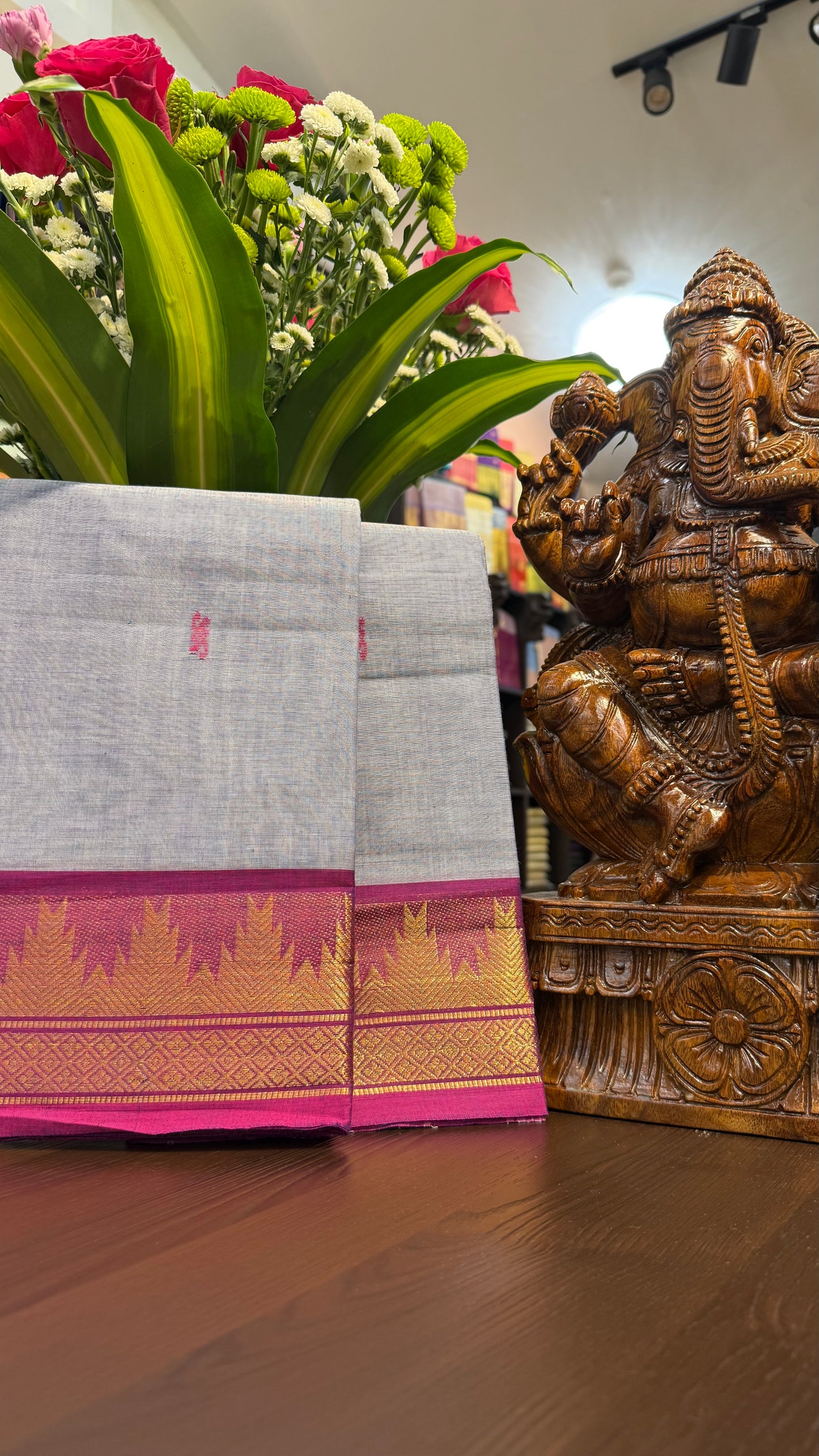 Kanchi Cotton Saree