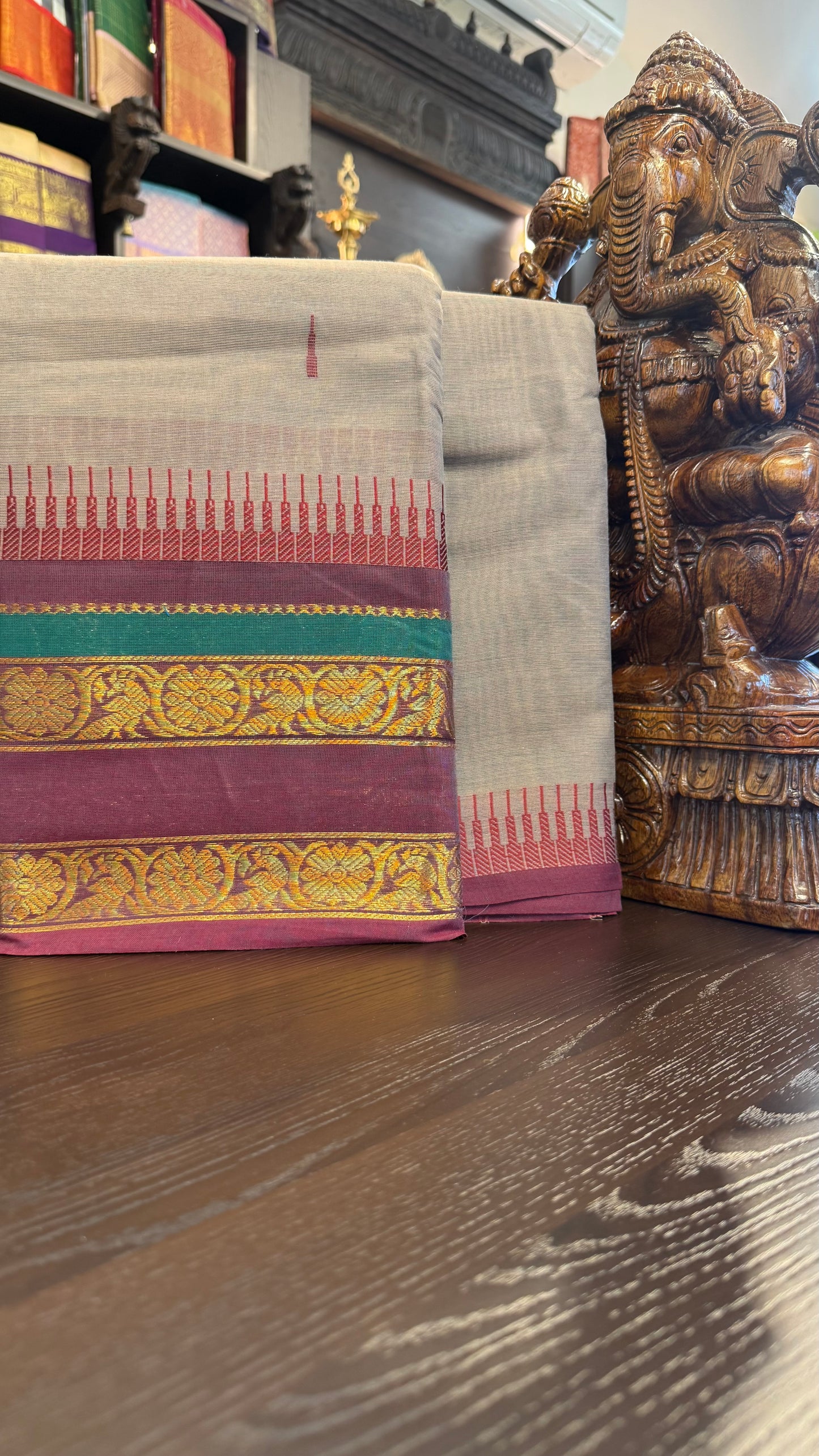 Kanchi Cotton Saree