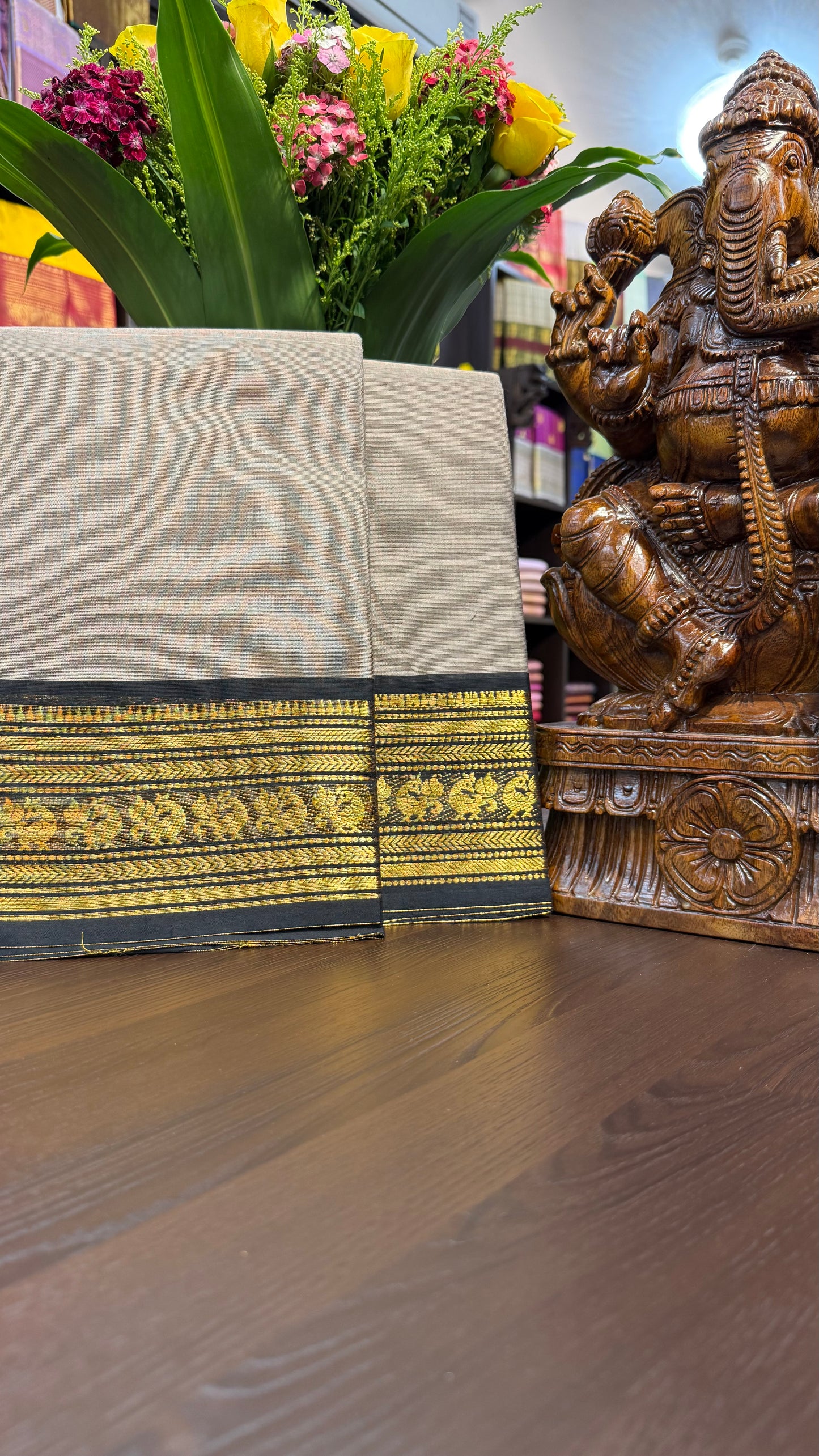 Kanchi Cotton Saree