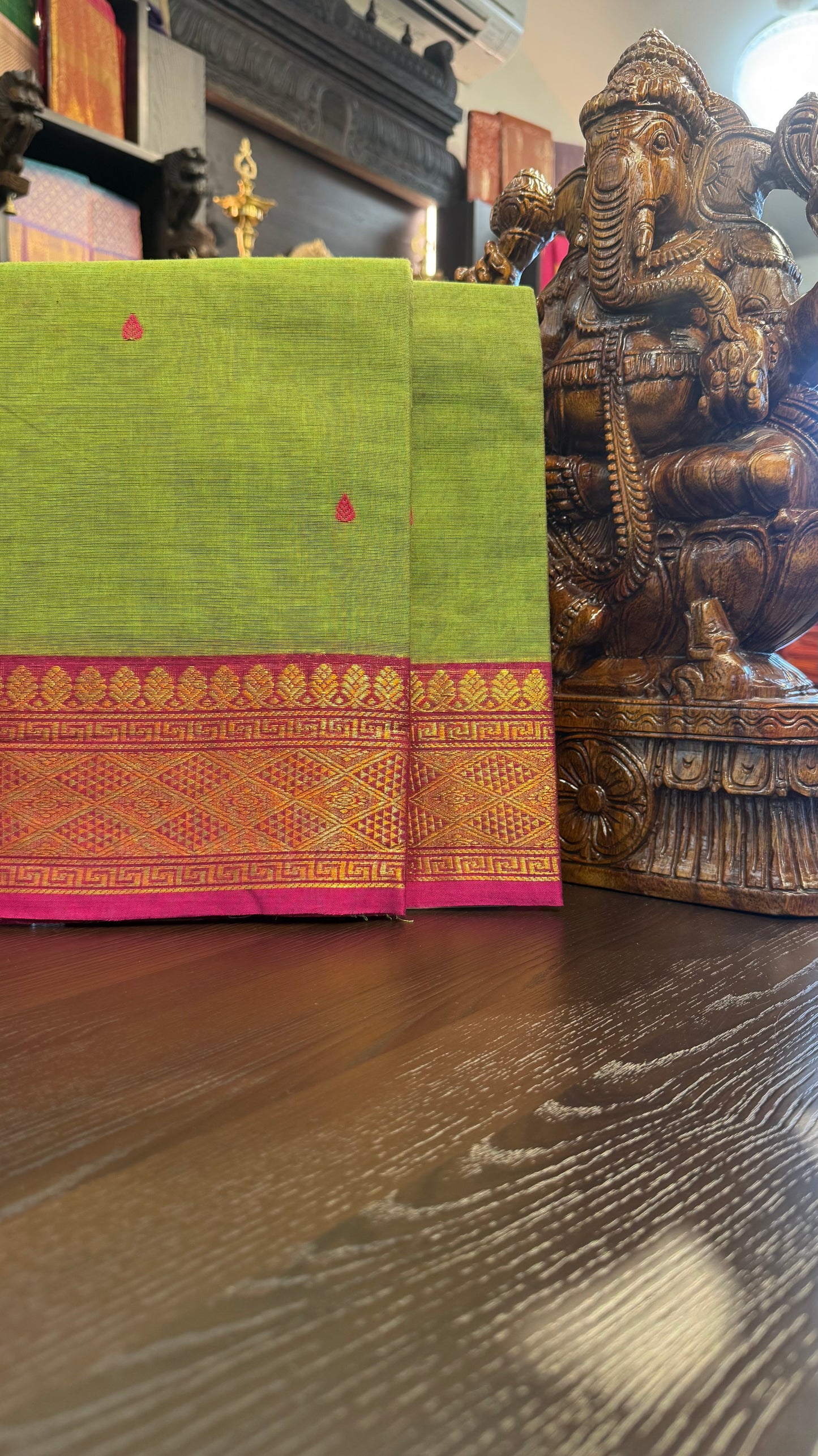 Kanchi Cotton Saree