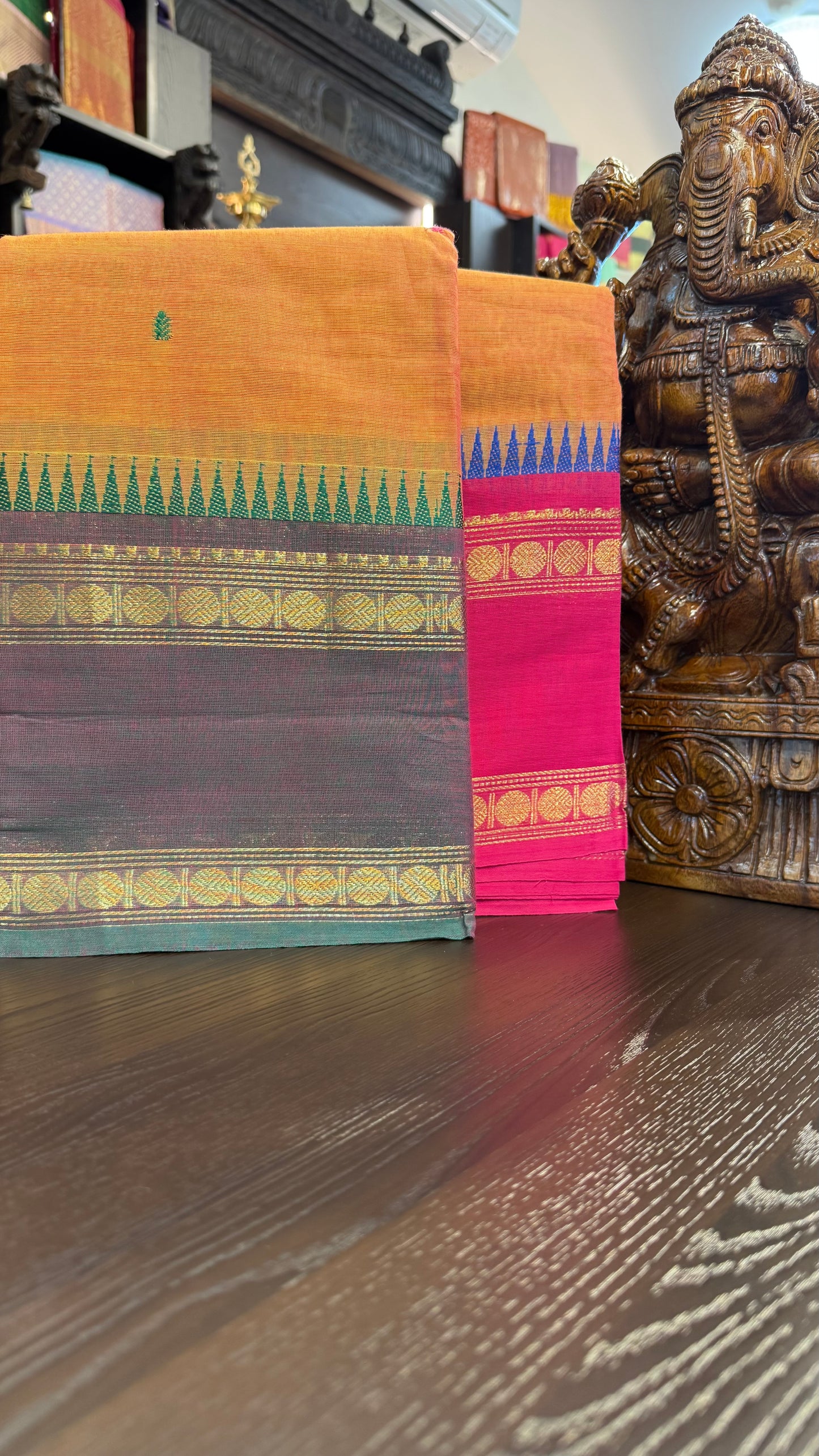 Kanchi Cotton Saree