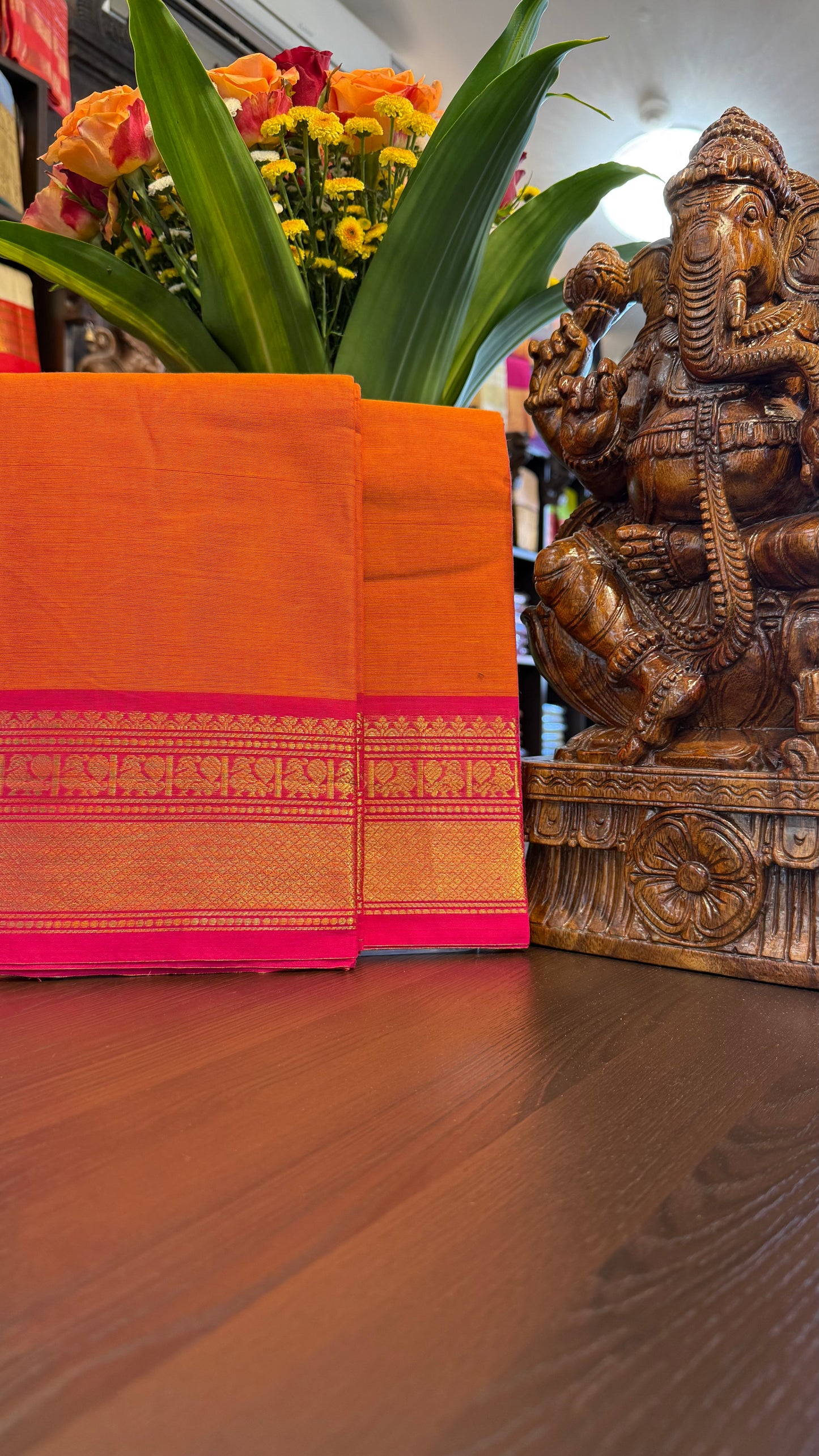 Kanchi Cotton Saree