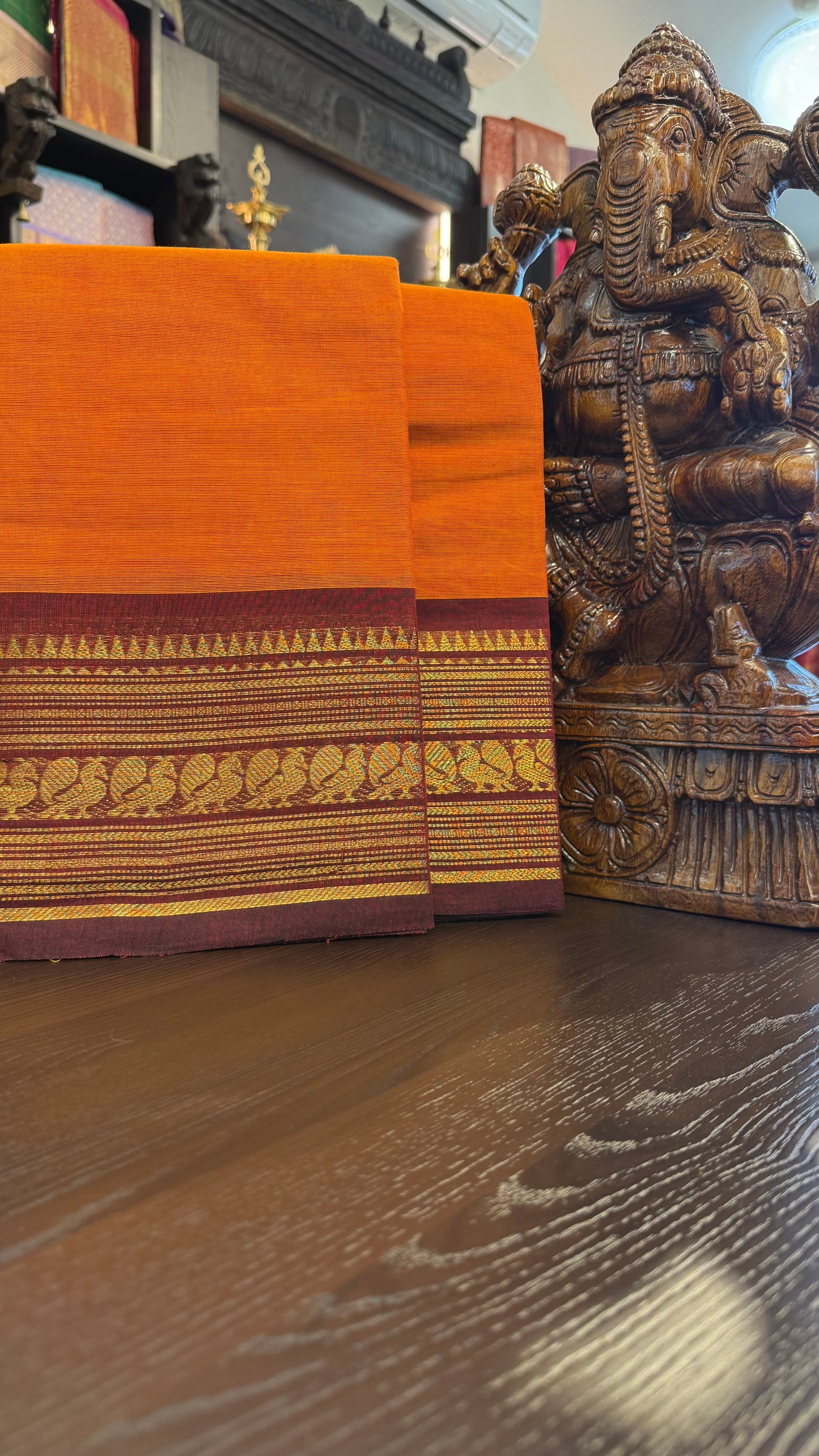 Kanchi Cotton Saree