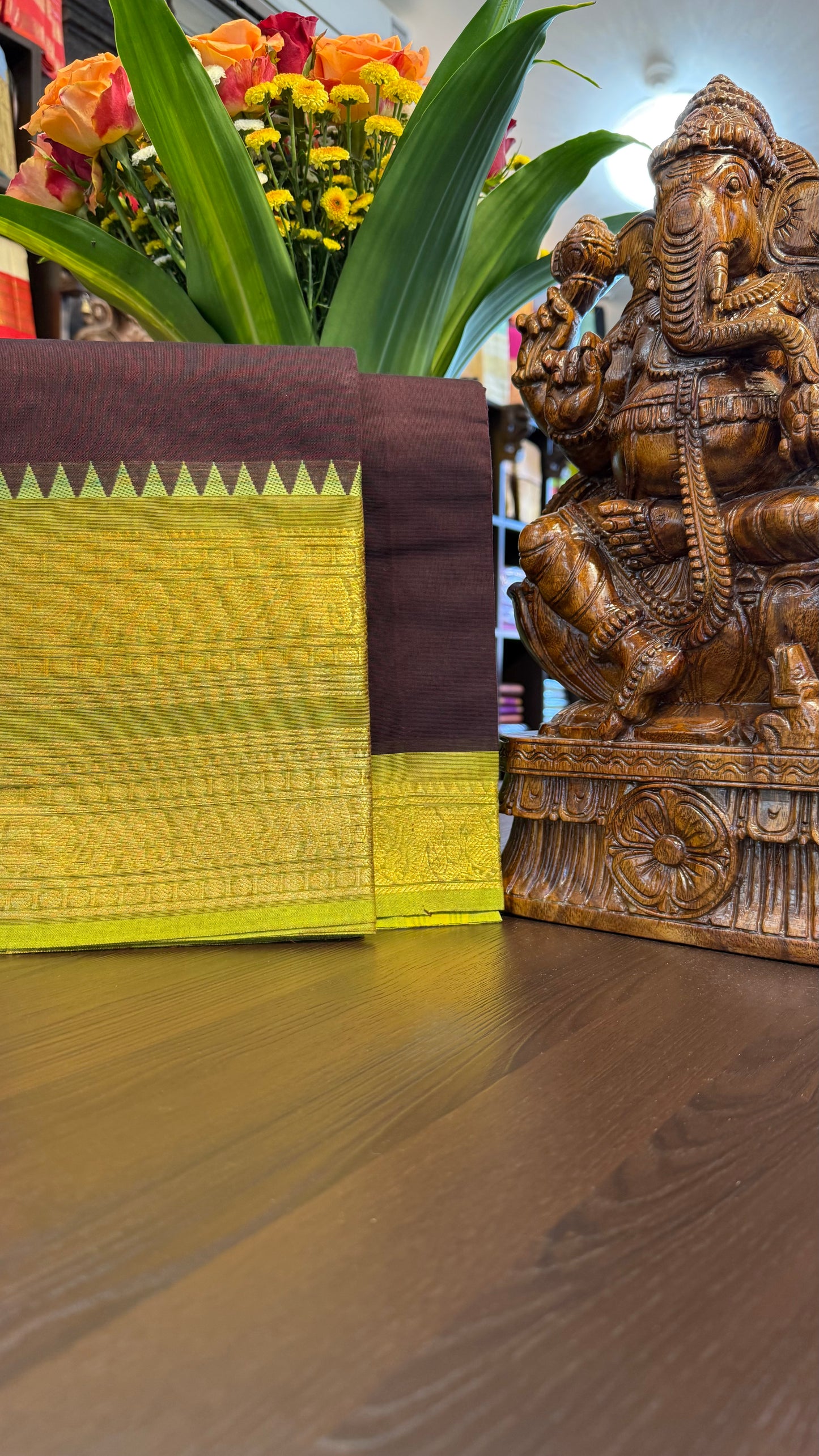 Kanchi Cotton Saree