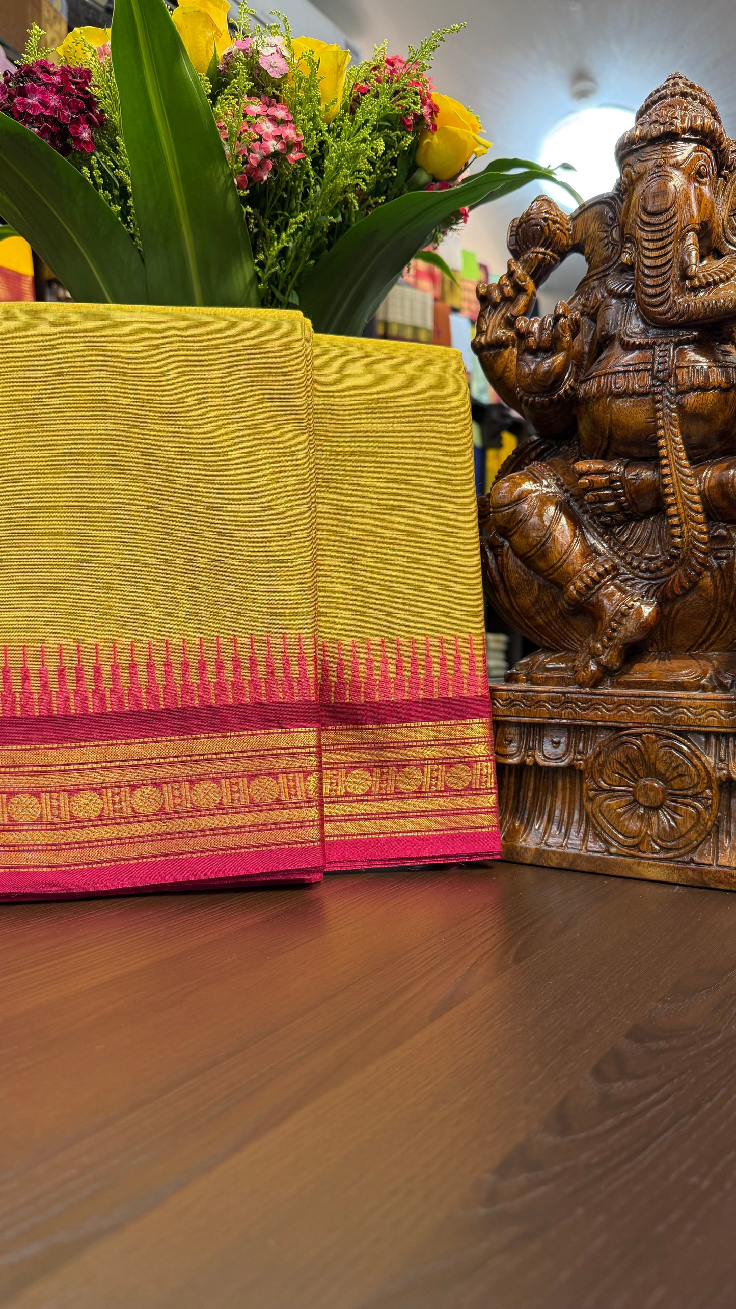 Kanchi Cotton Saree