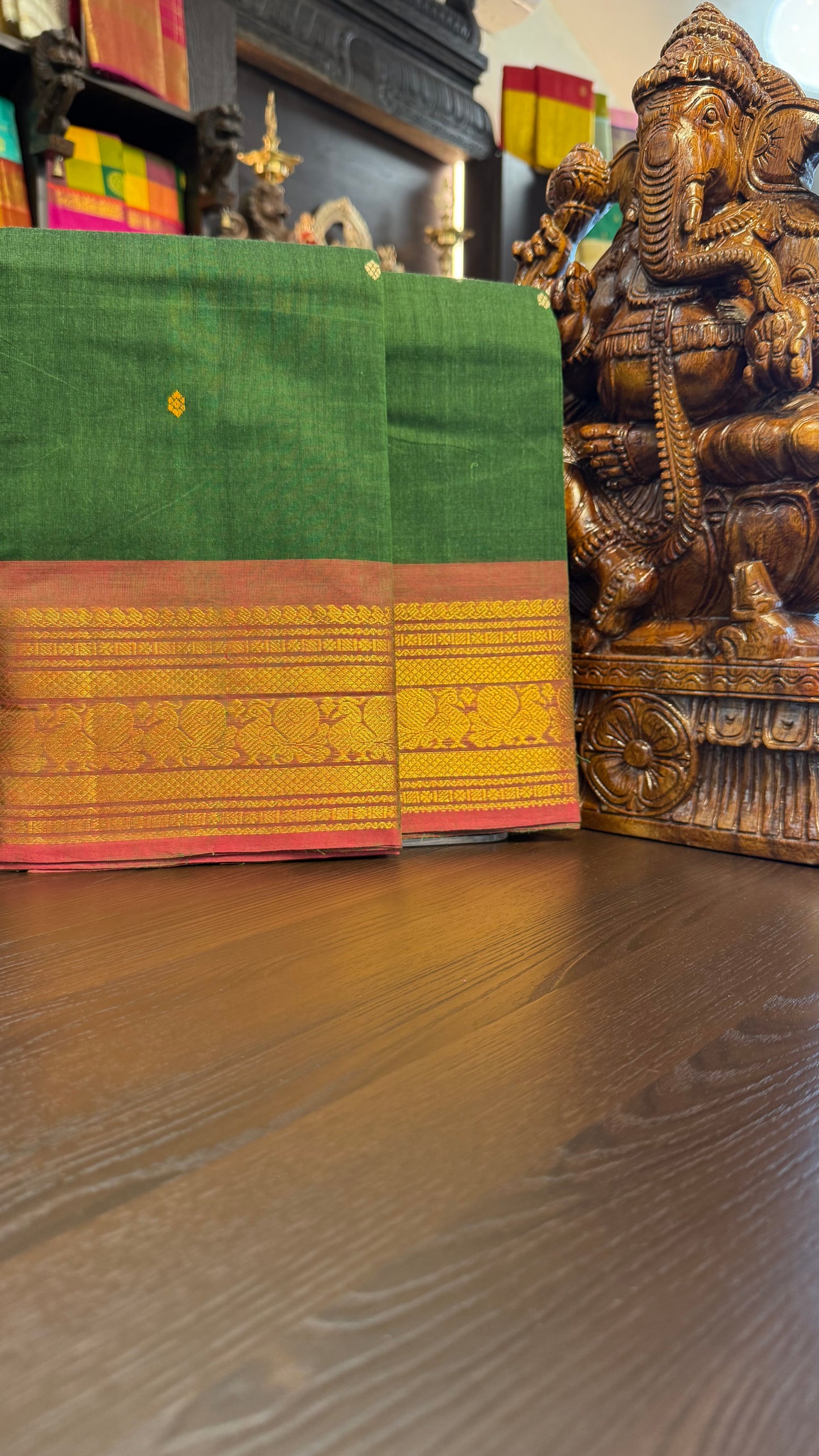 Kanchi Cotton Saree