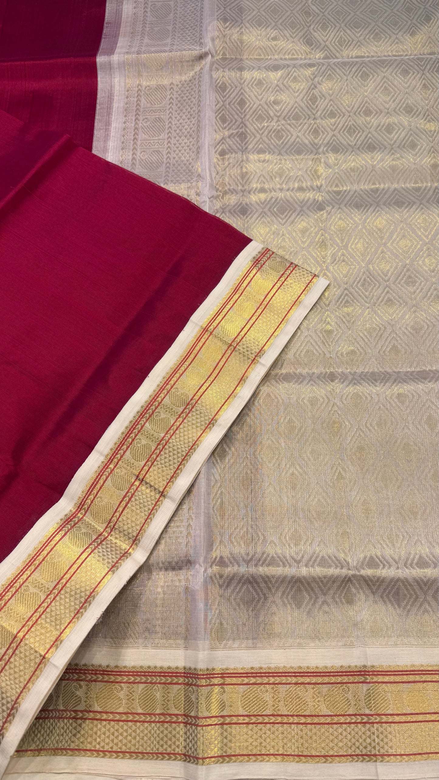 HANDLOOM KANCHIPURAM SILK COTTON (KSC170)