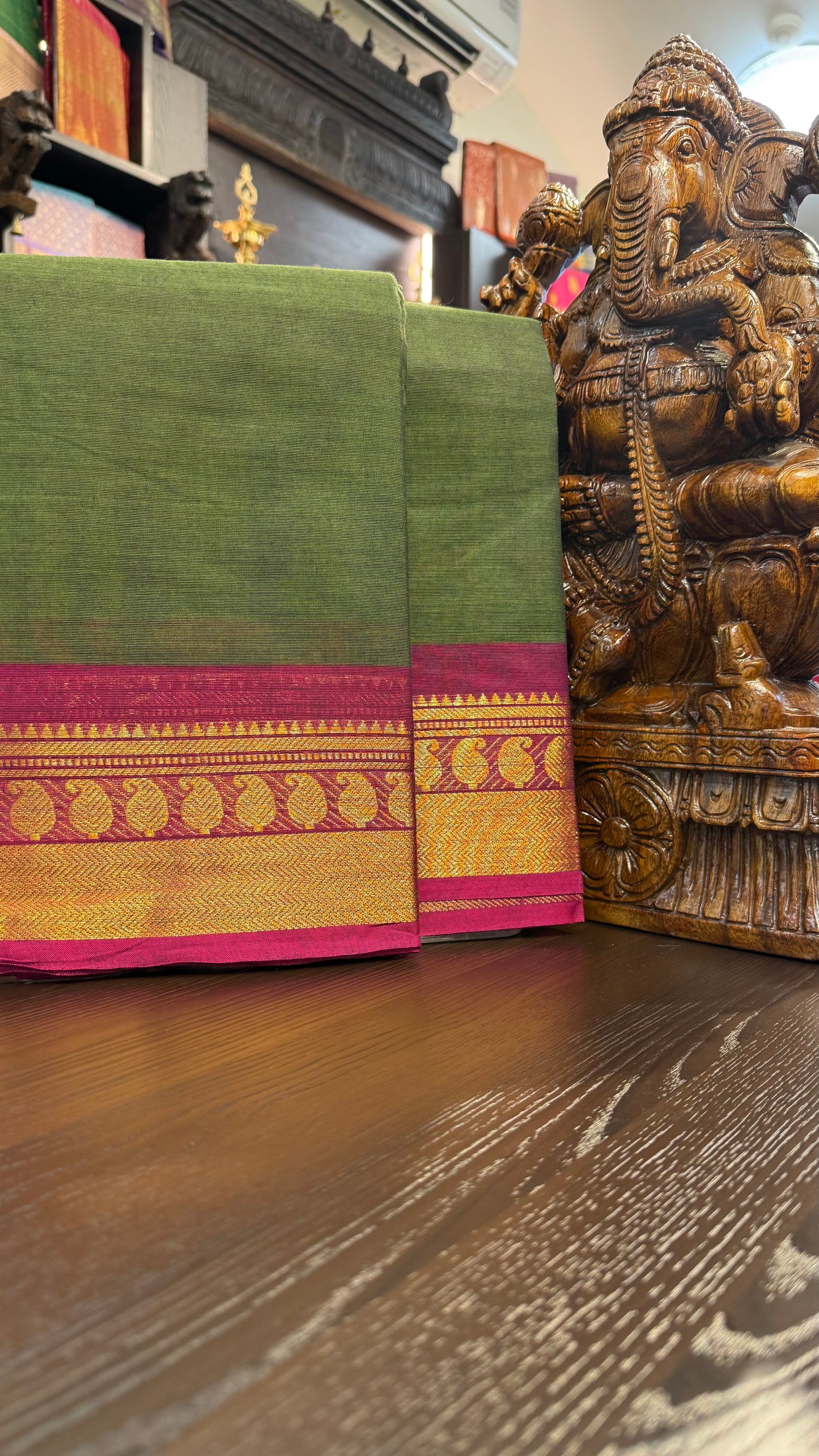 Kanchi Cotton Saree