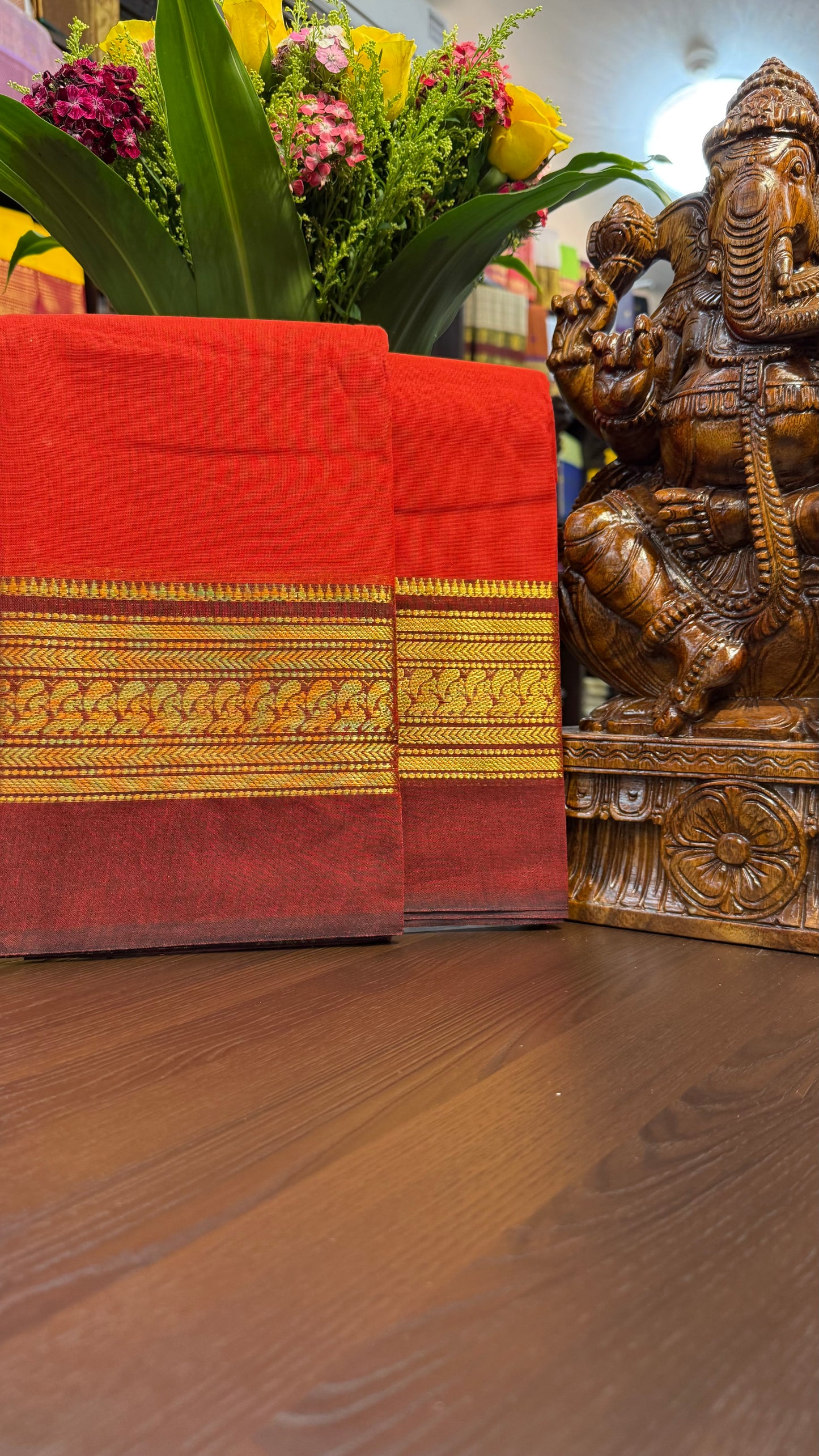 Kanchi Cotton Saree
