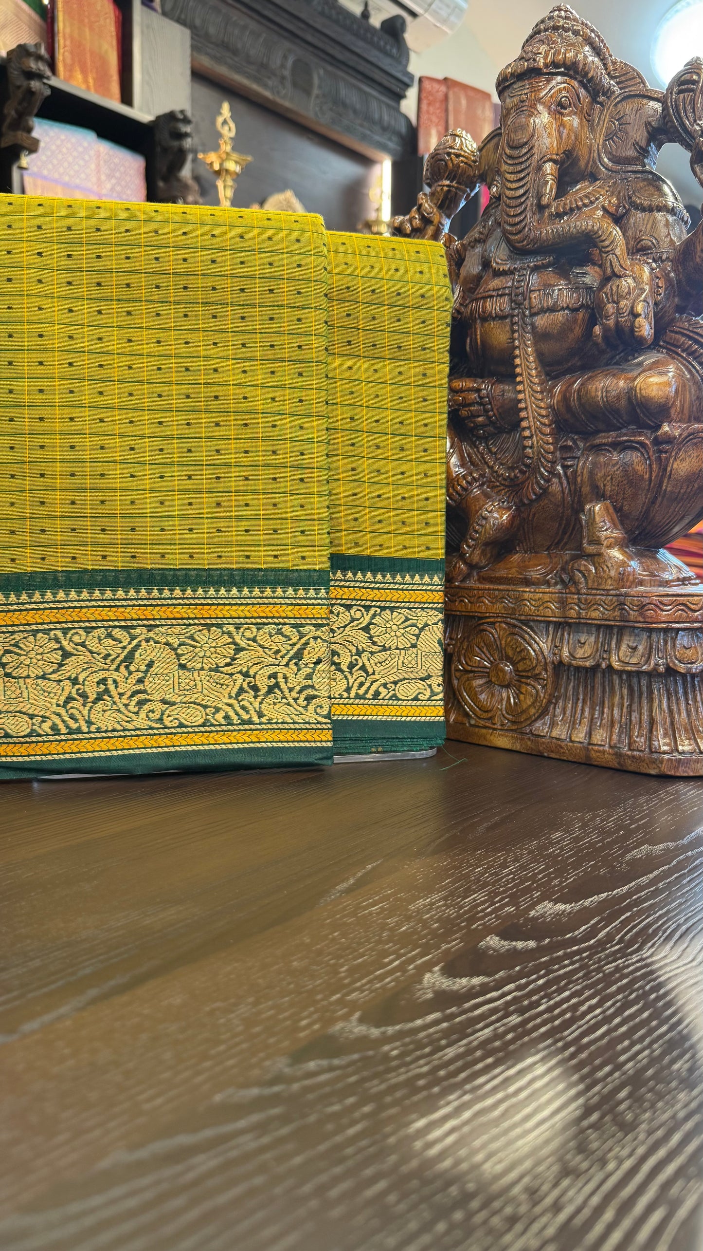 Kanchi Cotton Saree