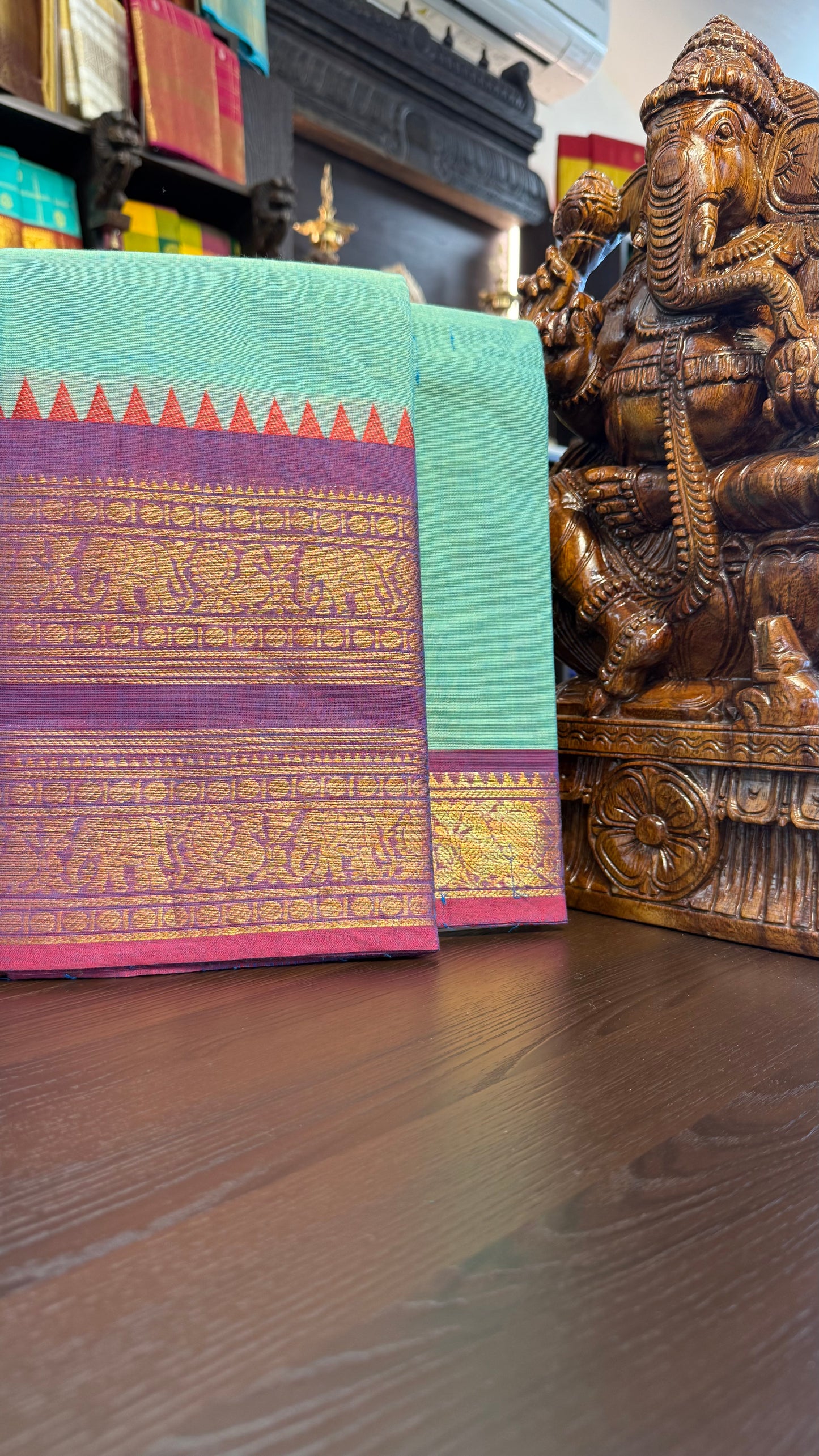 Kanchi Cotton Saree