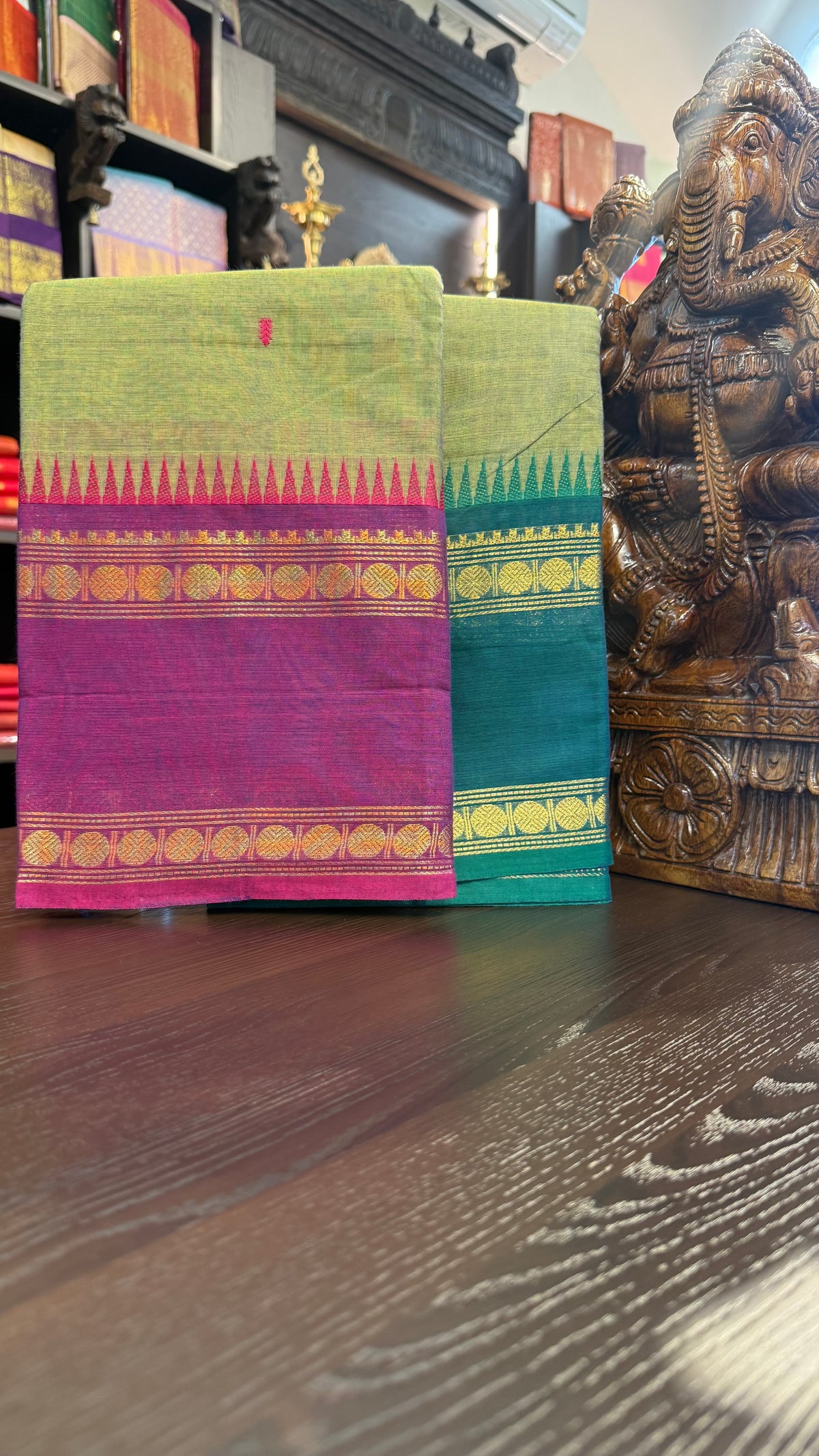 Kanchi Cotton Saree