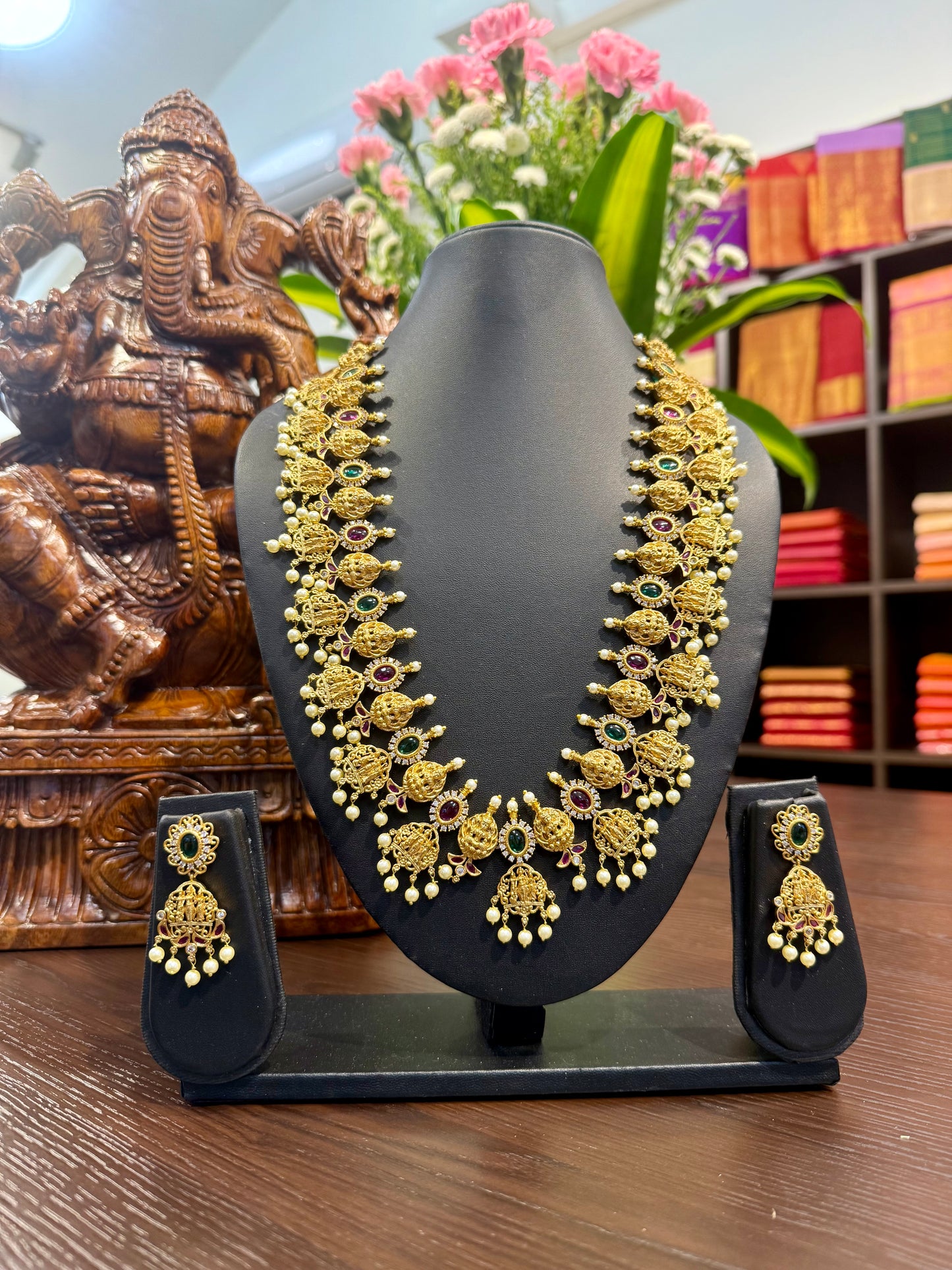 Aadhya Long Necklace Jewellery Set