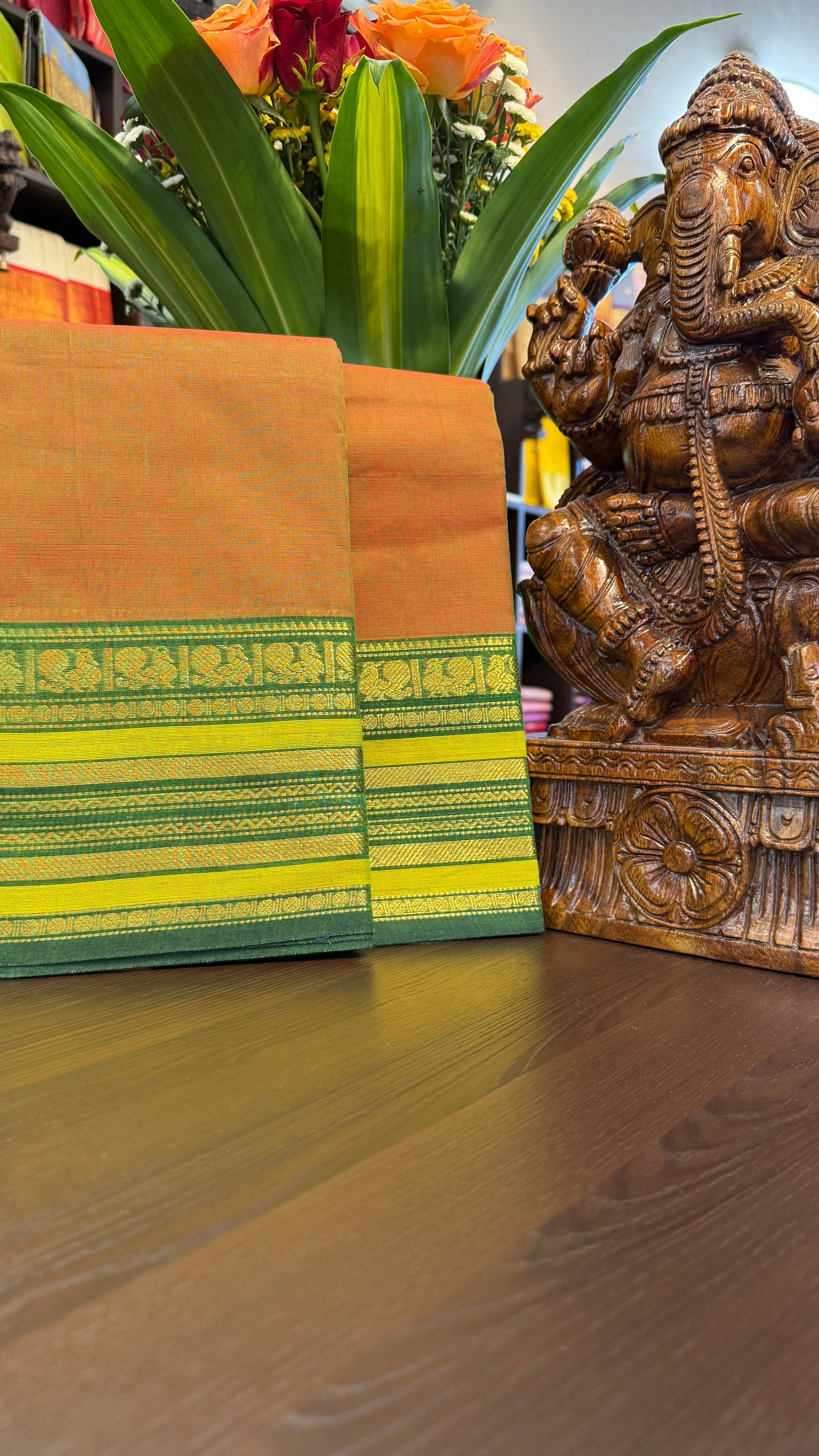 Kanchi Cotton Saree