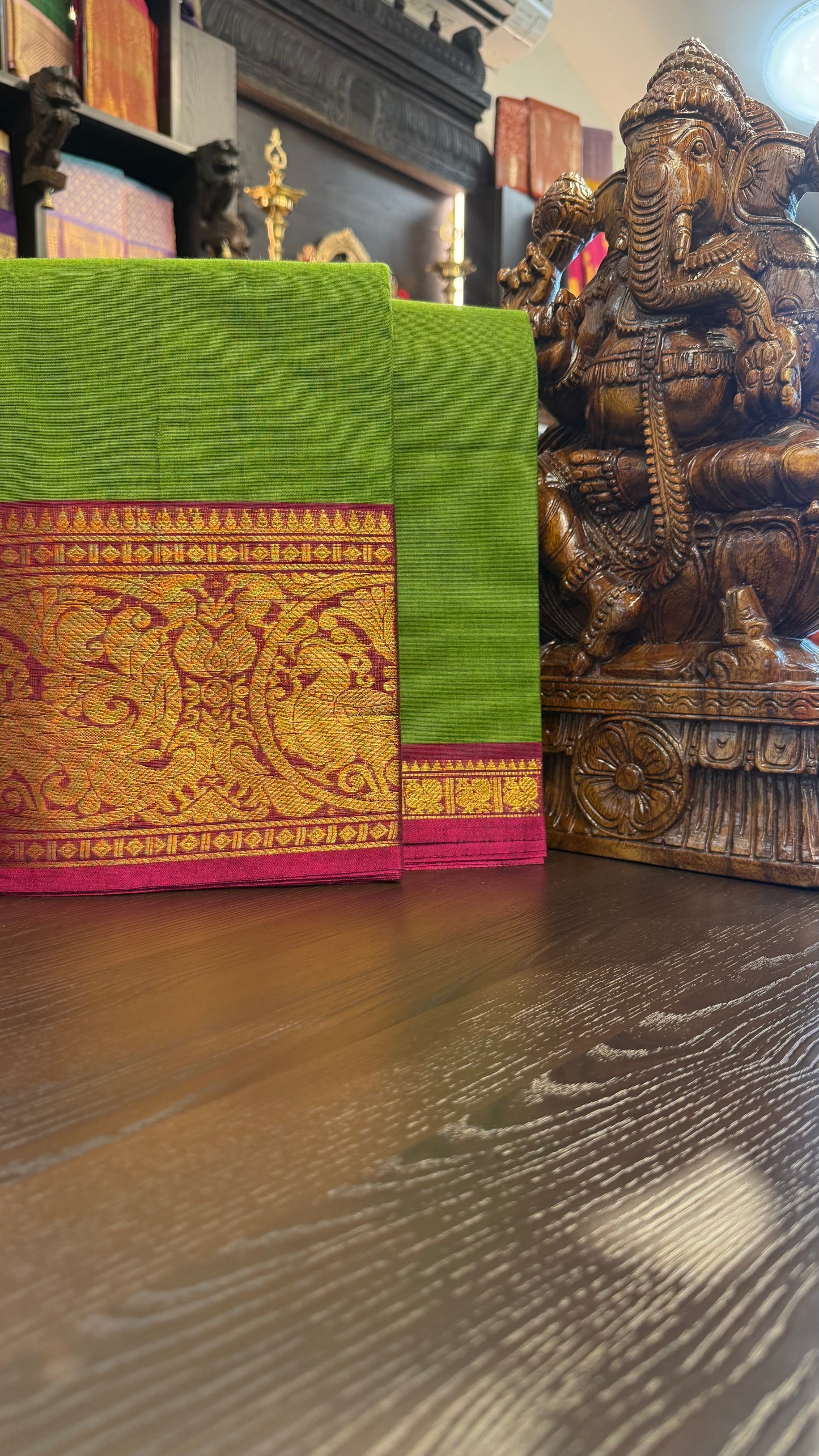 Kanchi Cotton Saree