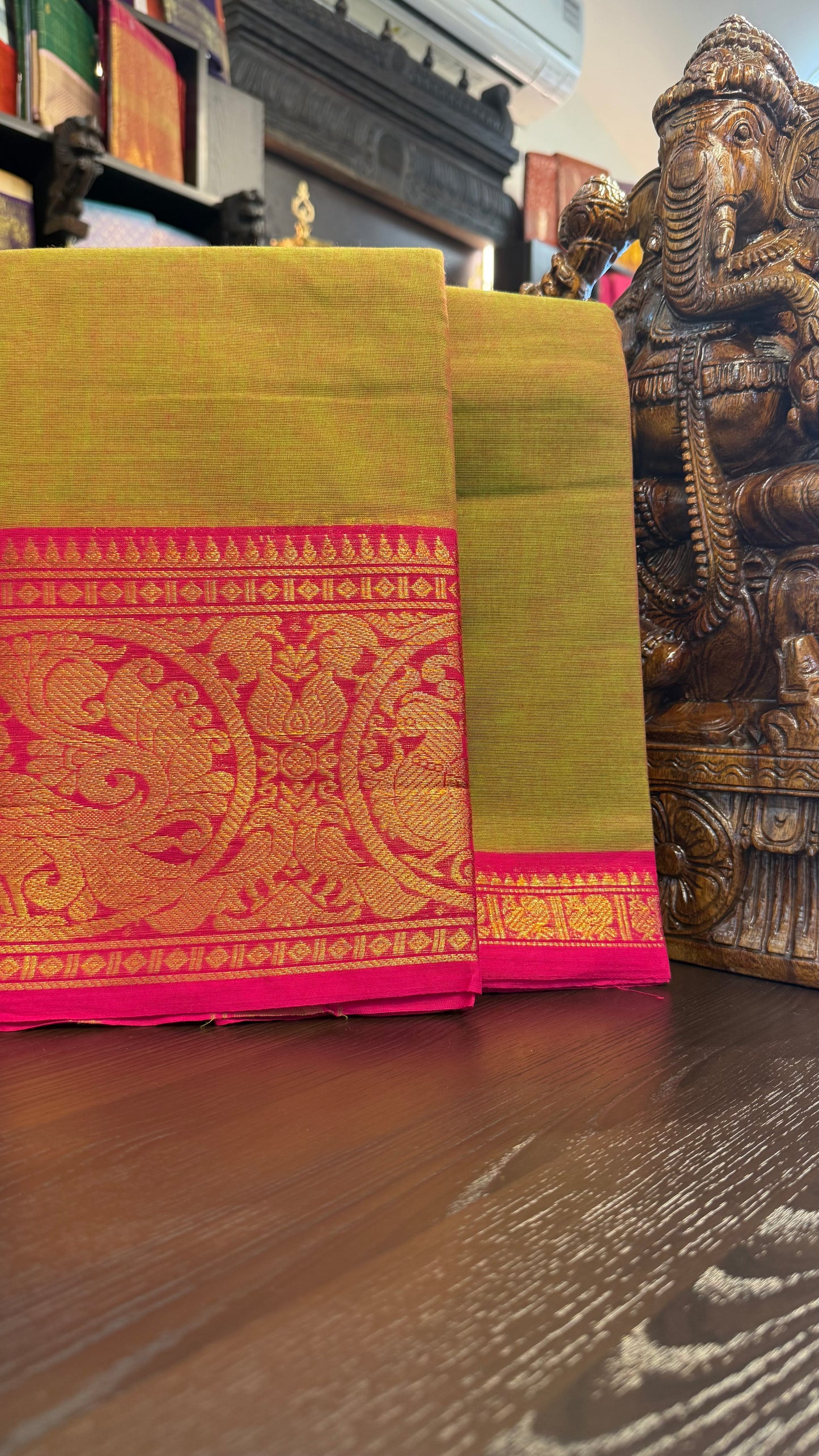 Kanchi Cotton Saree