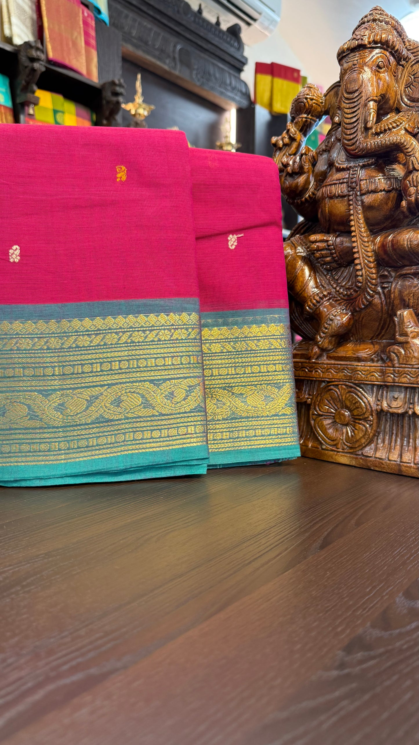 Kanchi Cotton Saree