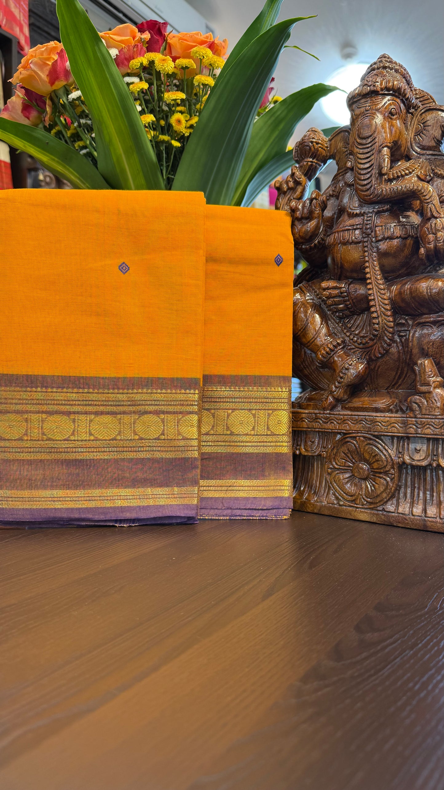 Kanchi Cotton Saree