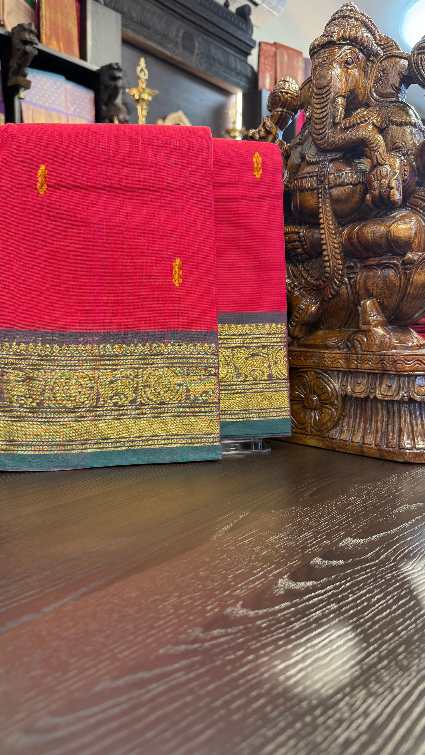 Kanchi Cotton Saree