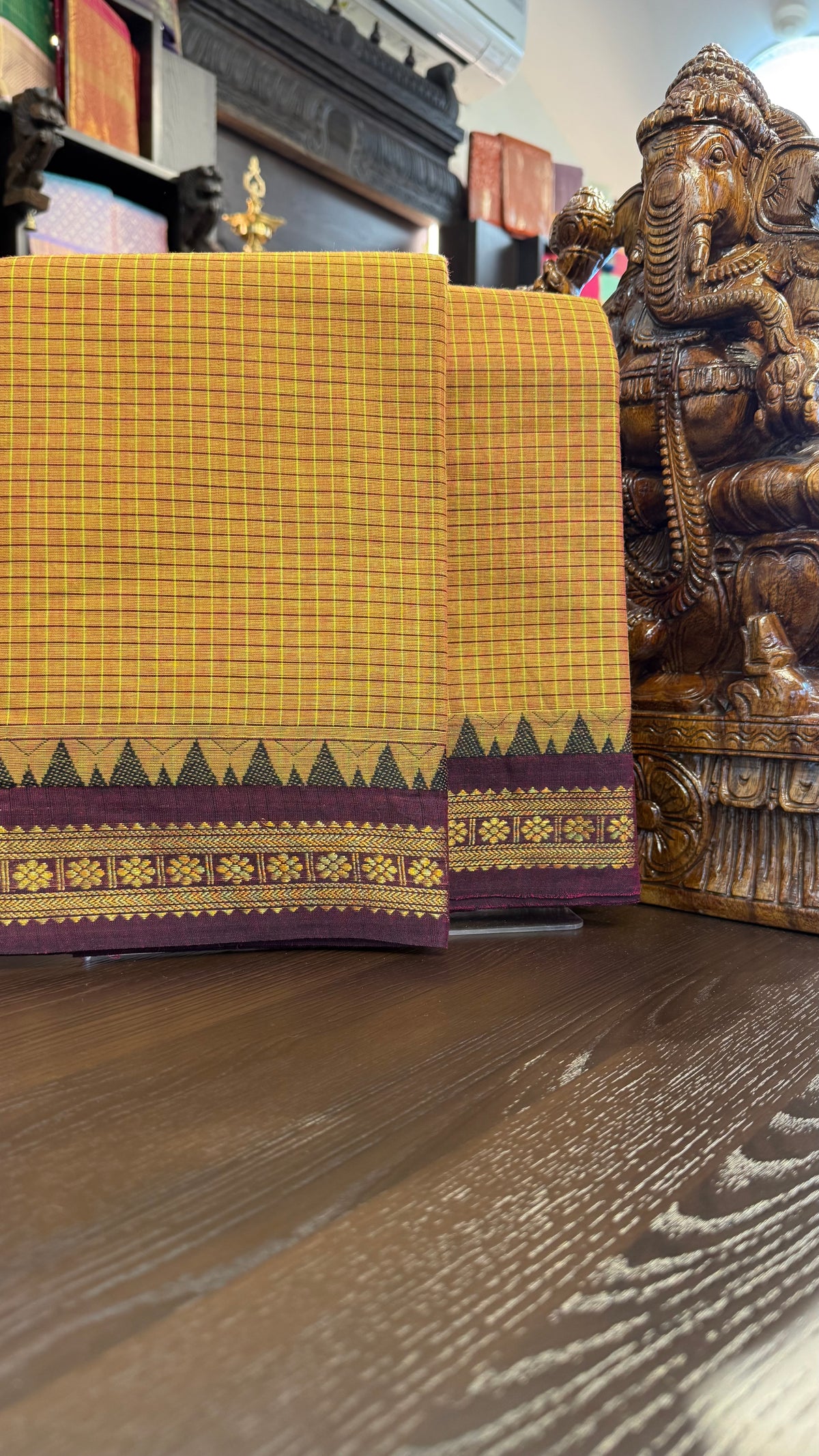 Kanchi Cotton Saree