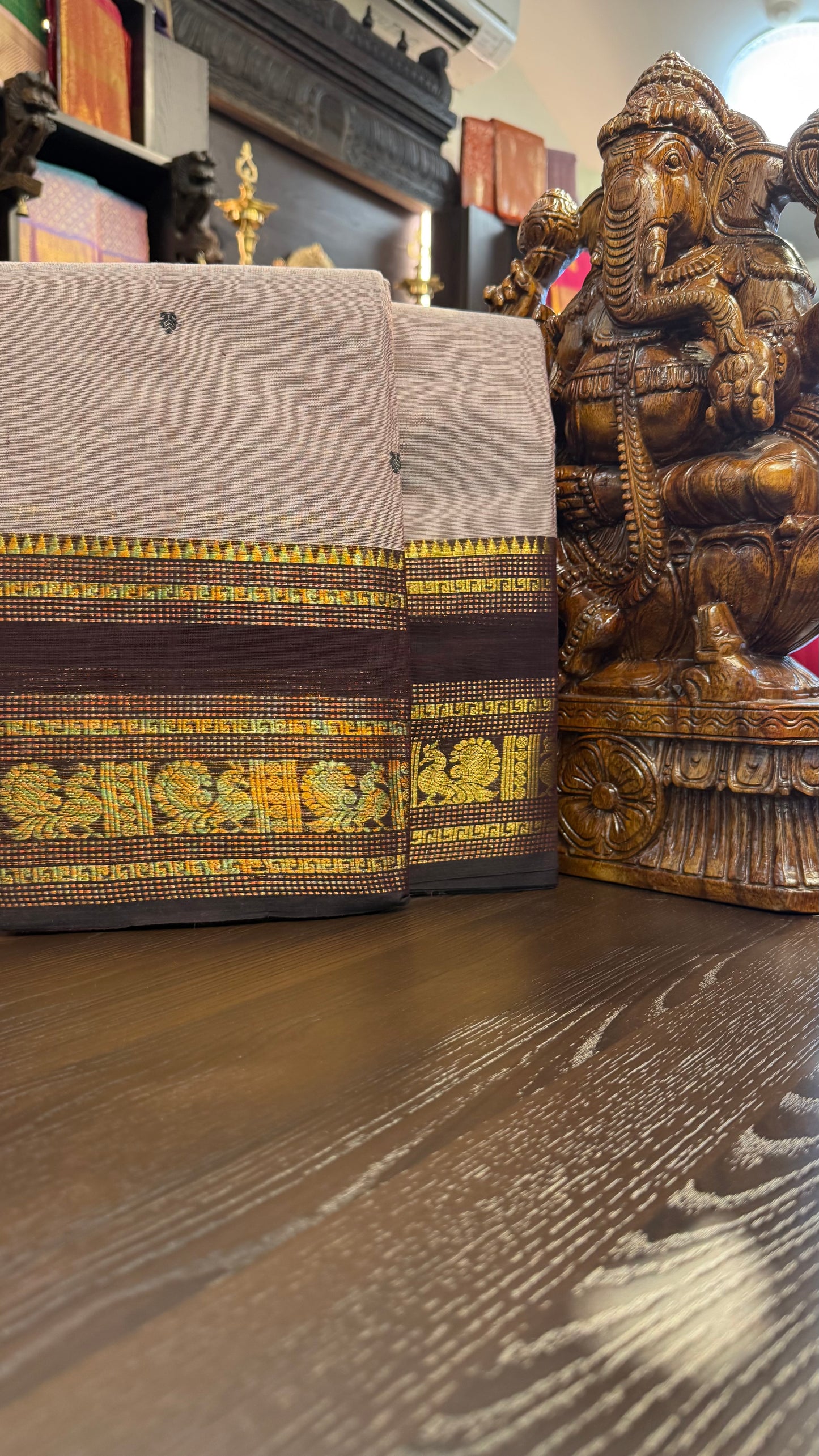 Kanchi Cotton Saree
