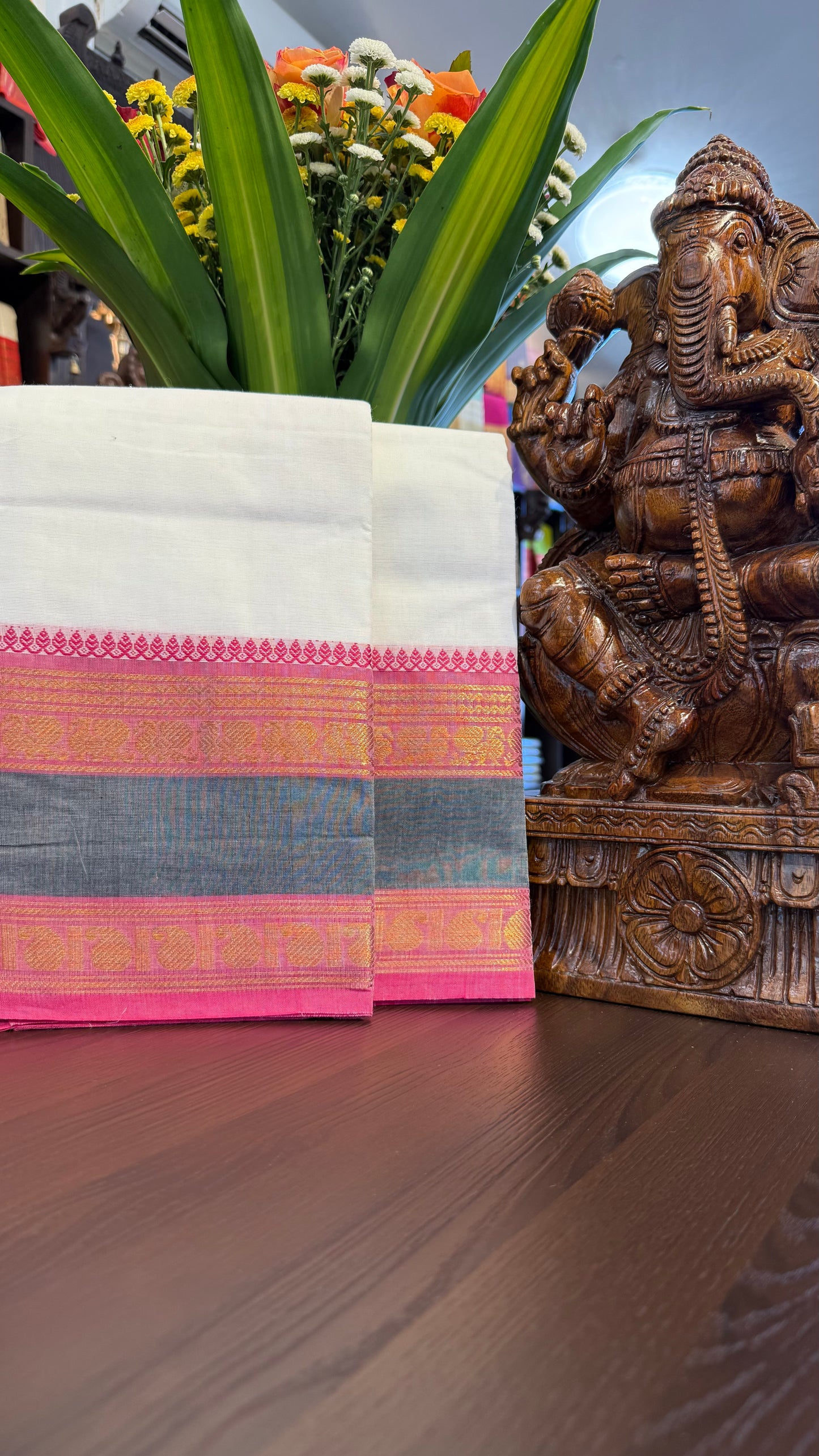 Kanchi Cotton Saree