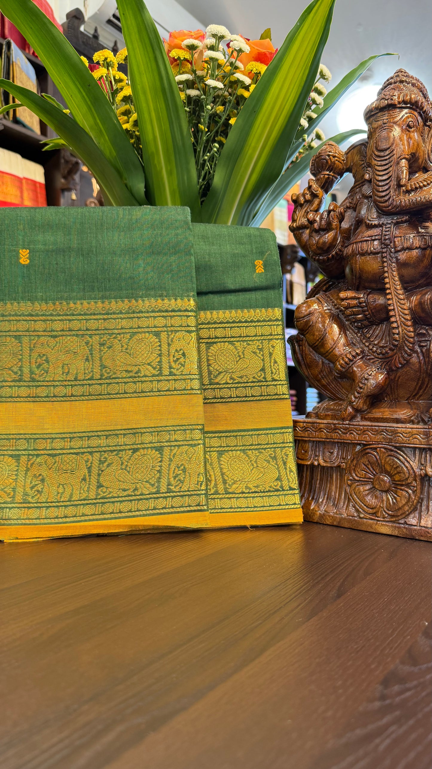 Kanchi Cotton Saree