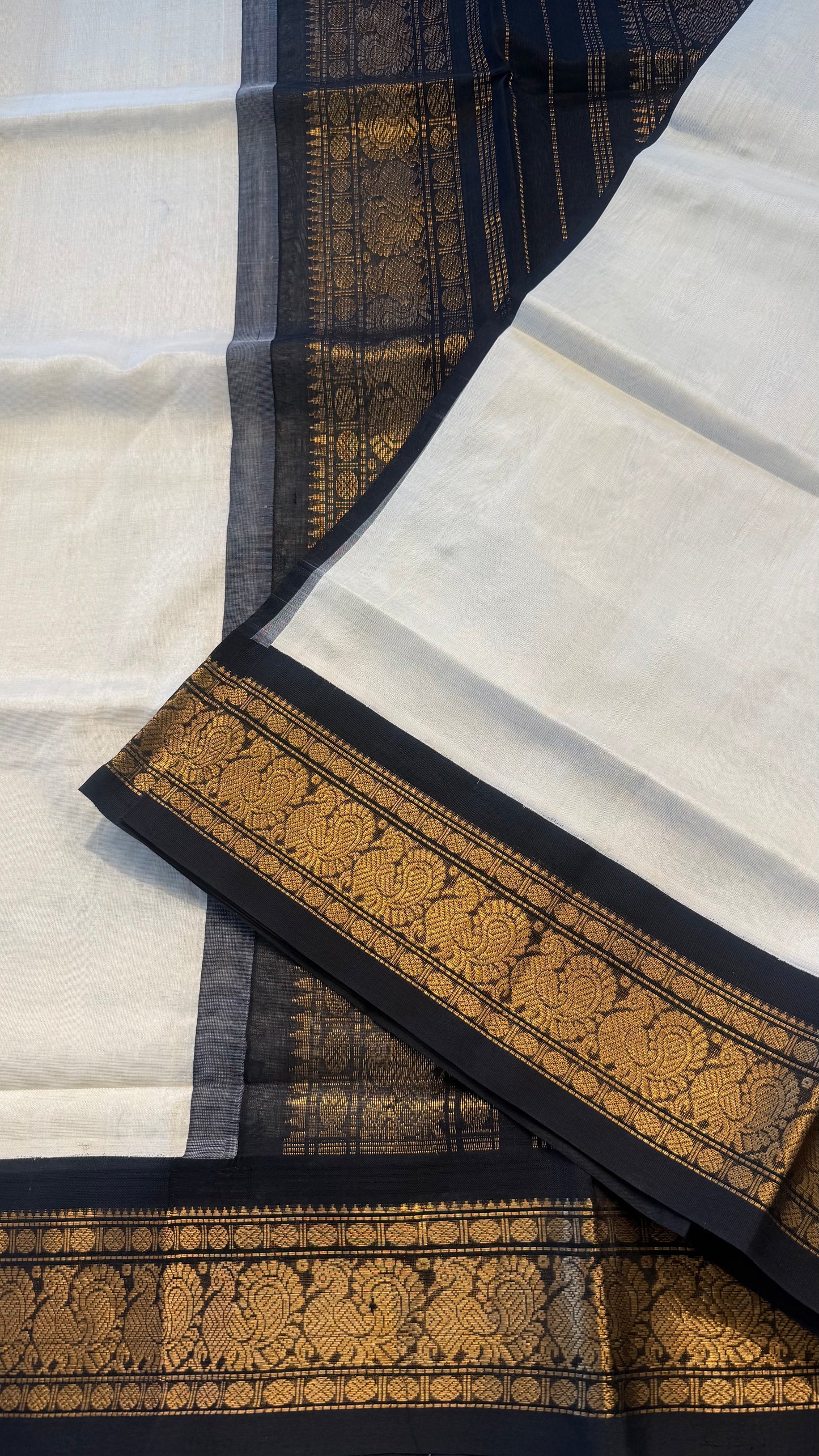 HANDLOOM KANCHIPURAM SILK COTTON (225)