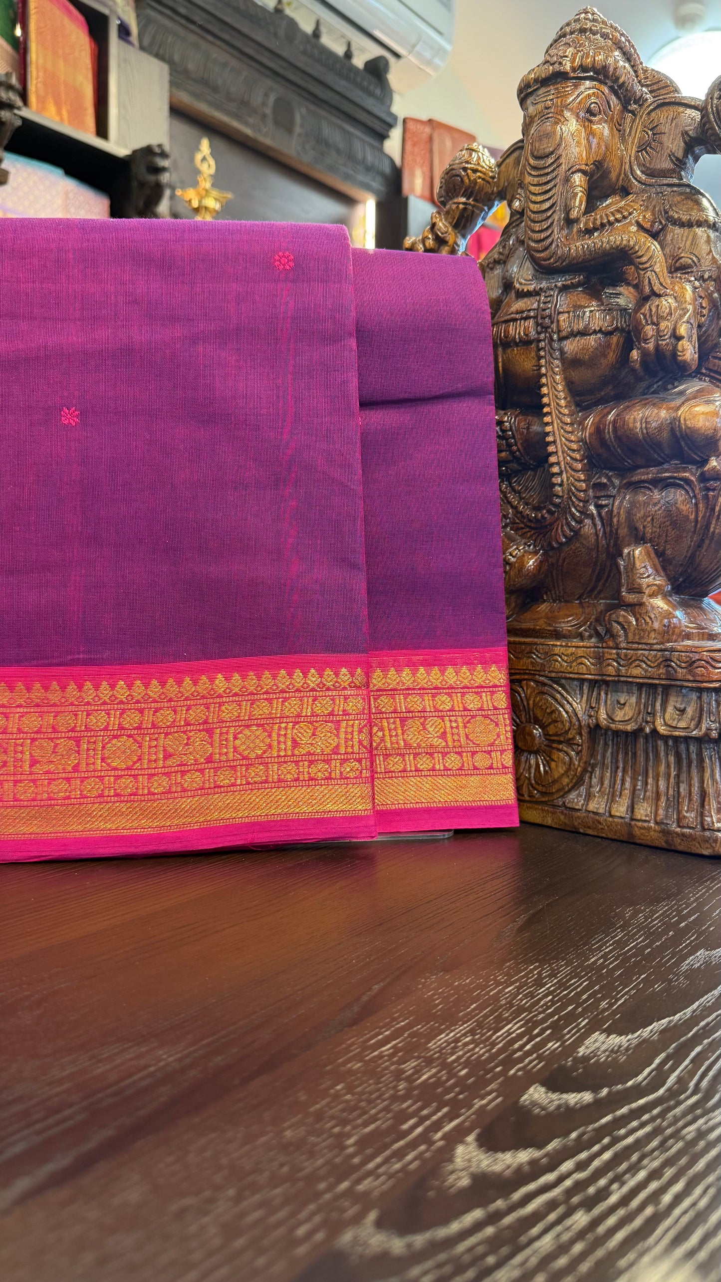 Kanchi Cotton Saree