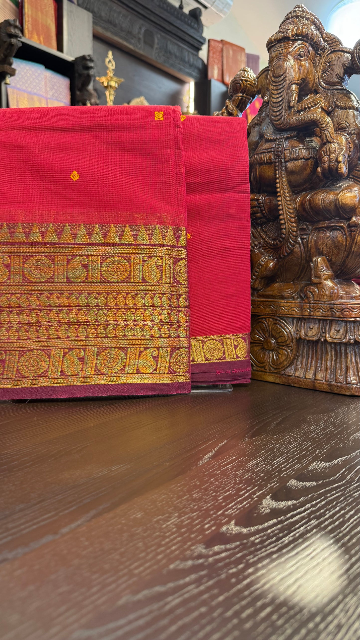 Kanchi Cotton Saree