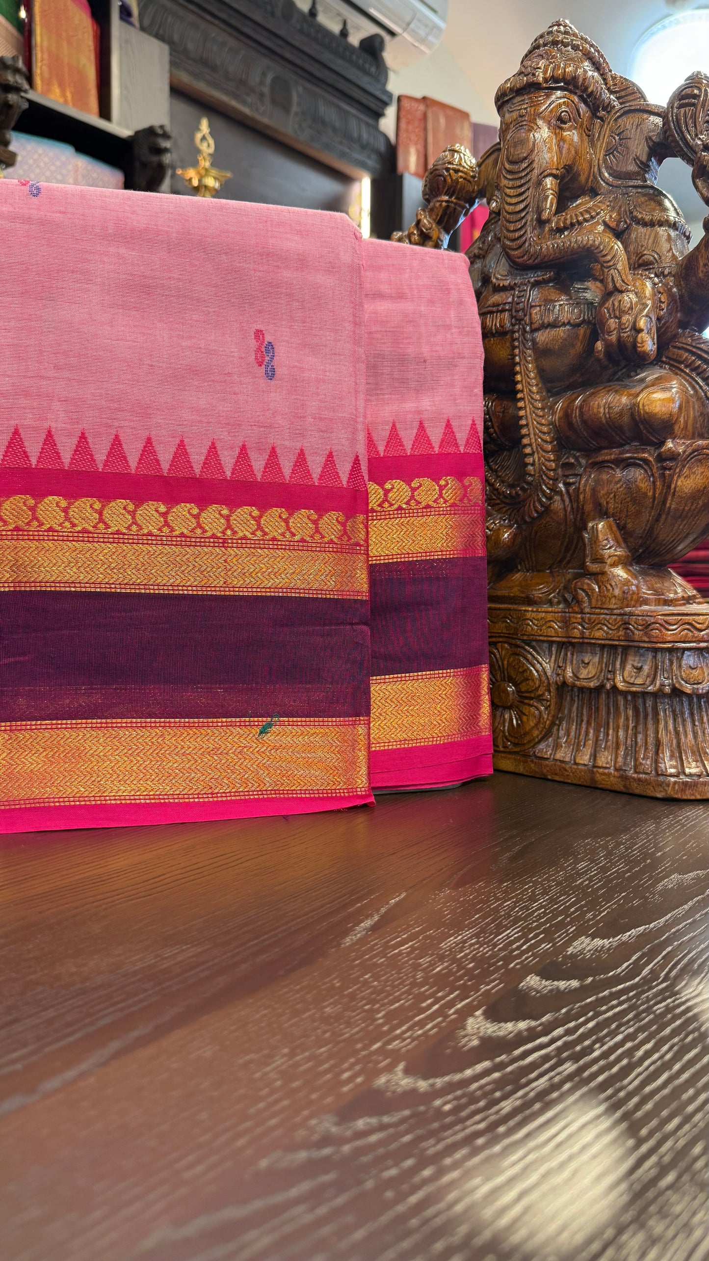 Kanchi Cotton Saree