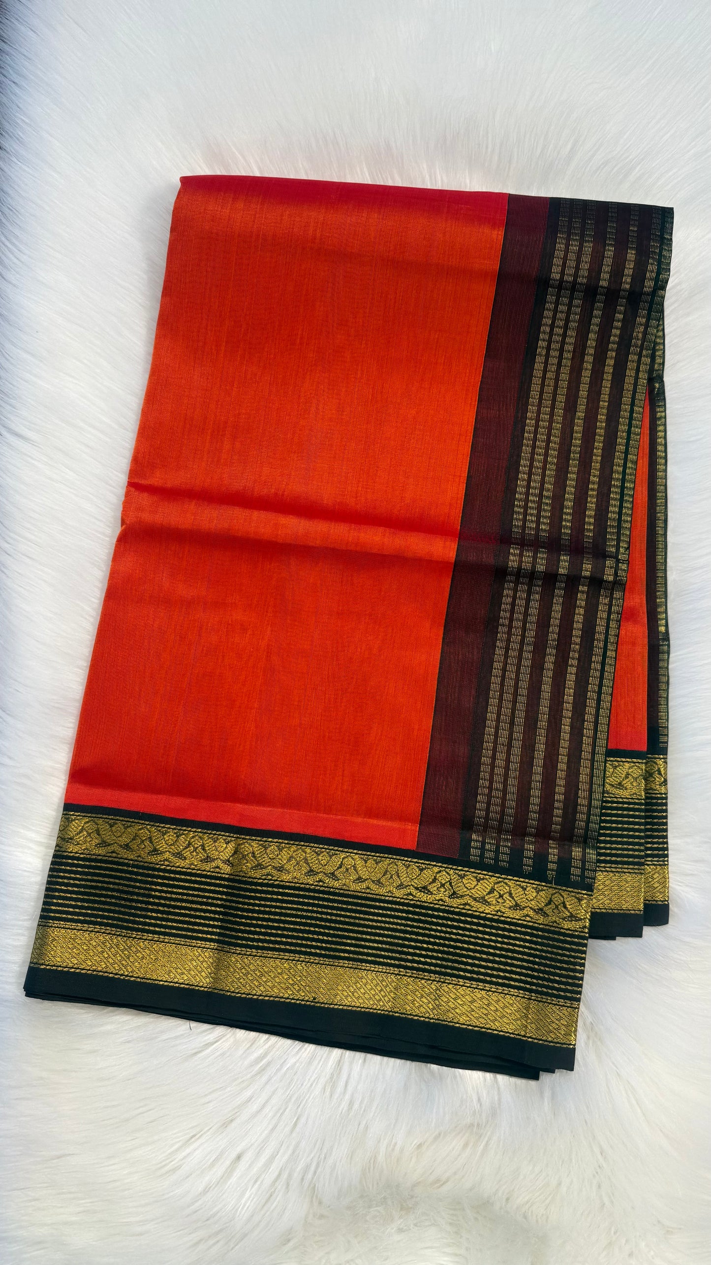 HANDLOOM KANCHIPURAM SILK COTTON (KSC165)
