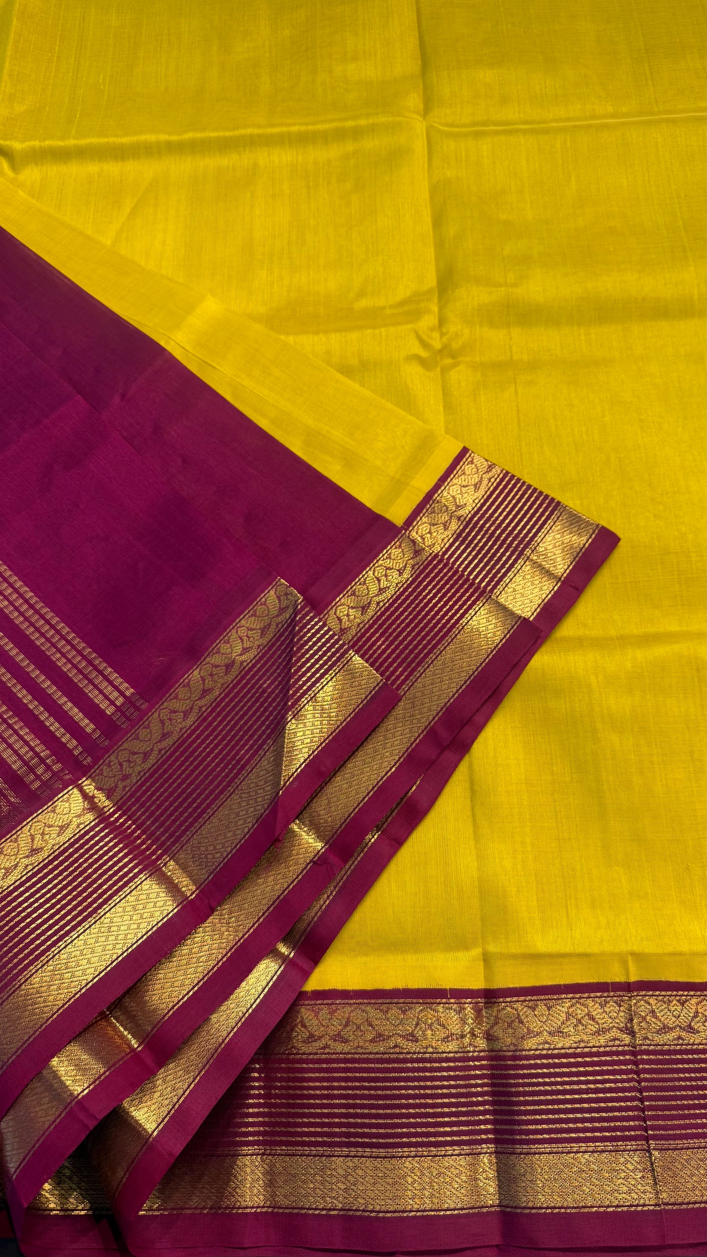 HANDLOOM KANCHIPURAM SILK COTTON (KSC162)