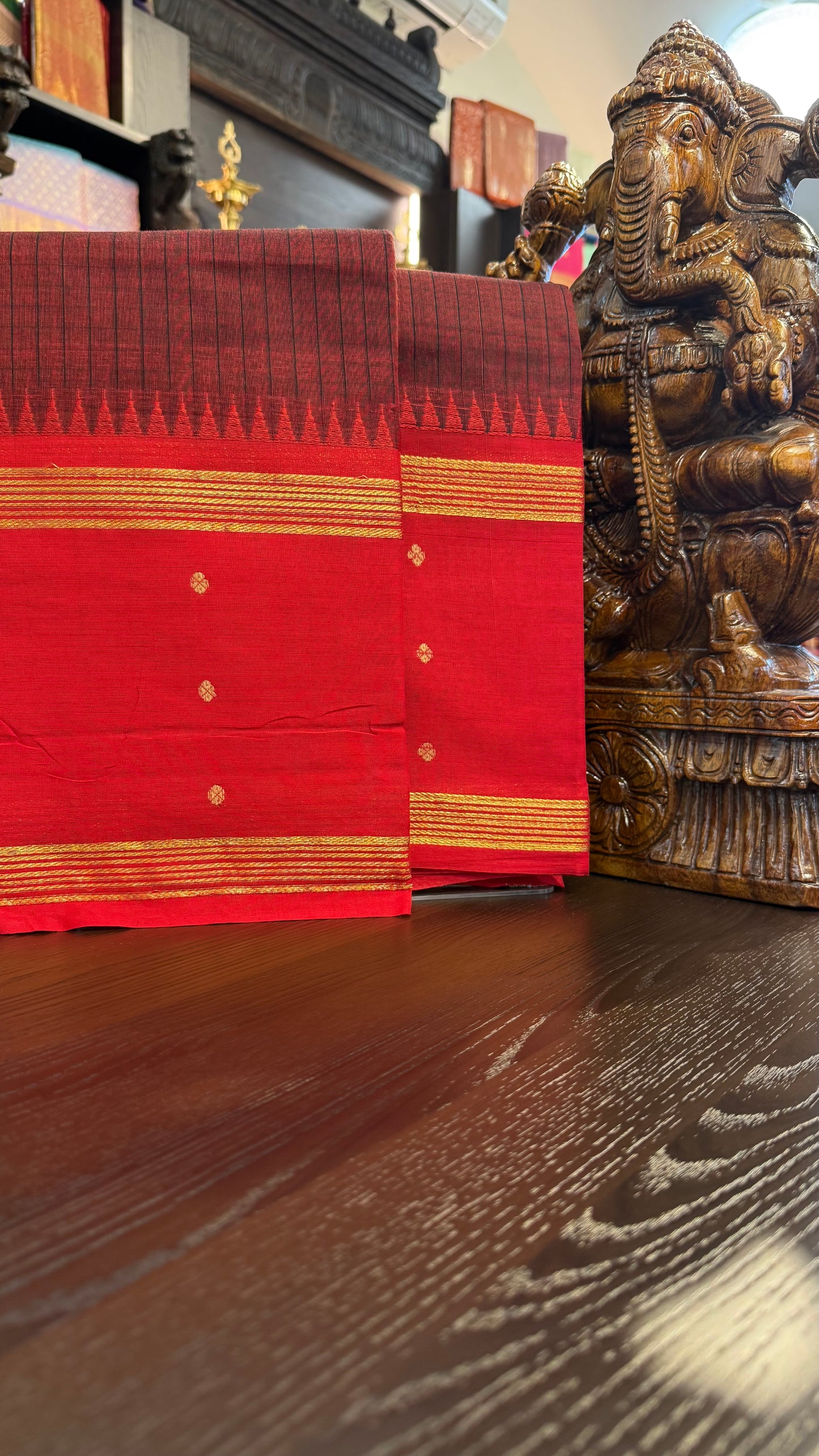 Kanchi Cotton Saree