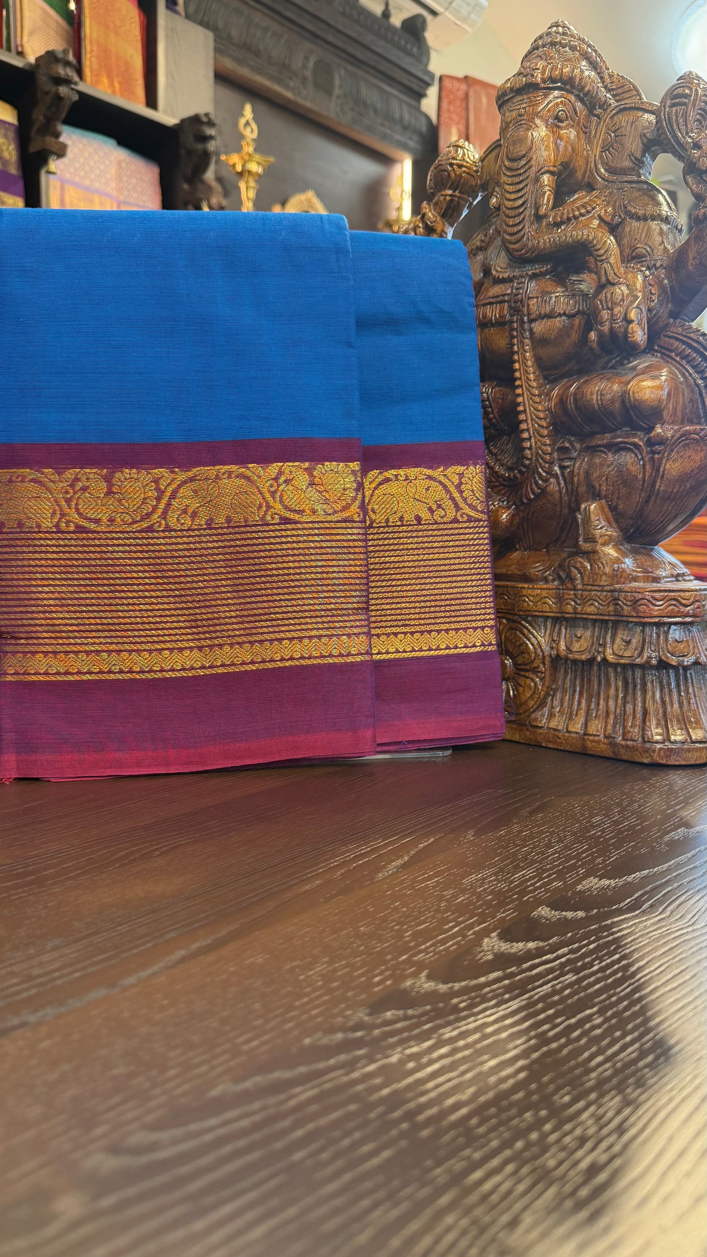 Kanchi Cotton Saree