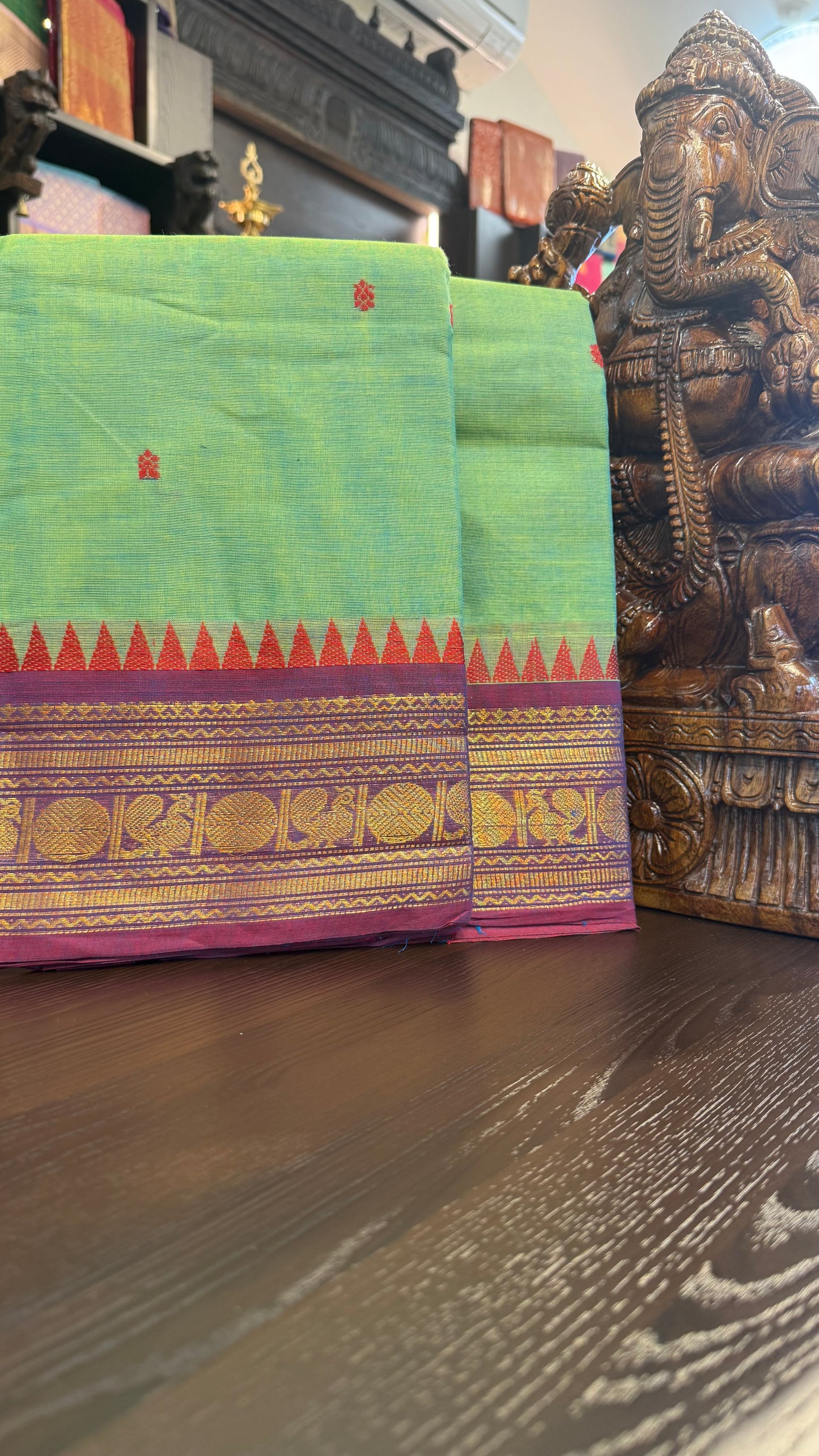 Kanchi Cotton Saree