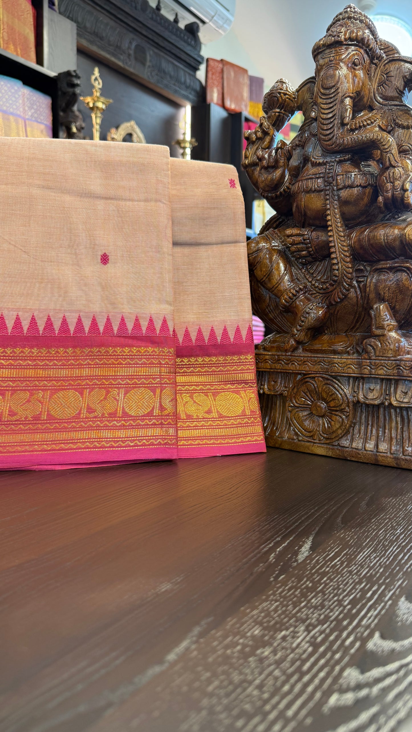 Kanchi Cotton Saree