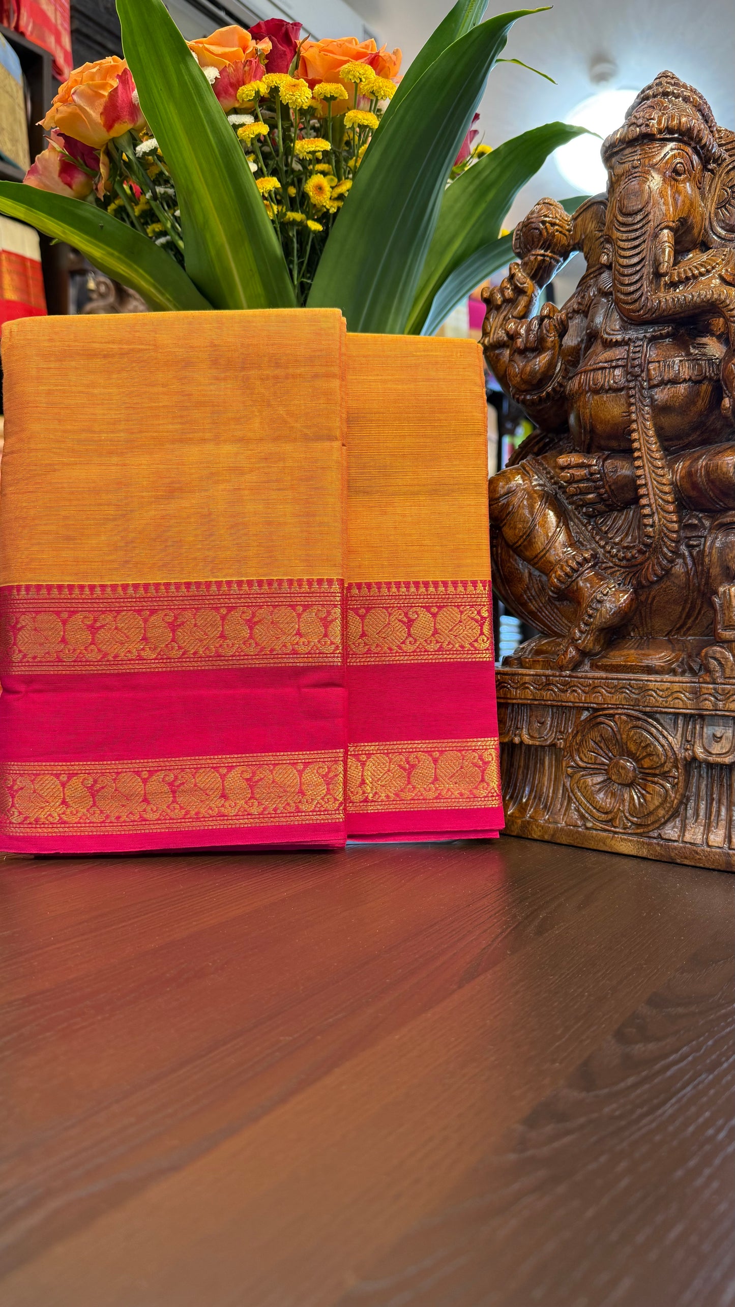 Kanchi Cotton Saree