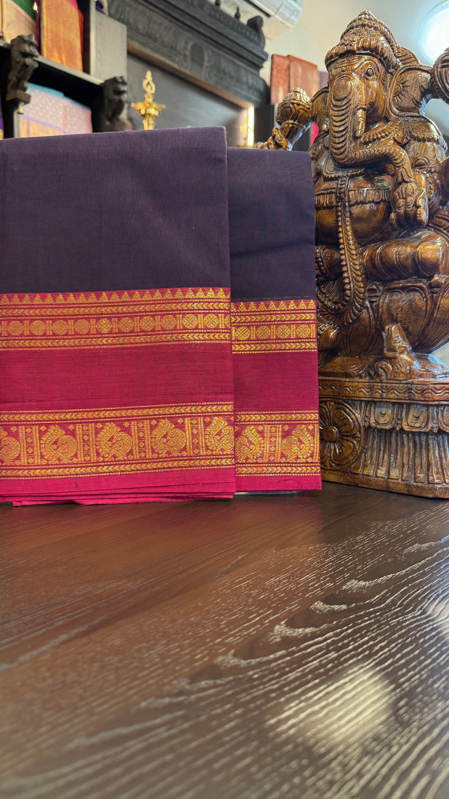 Kanchi Cotton Saree