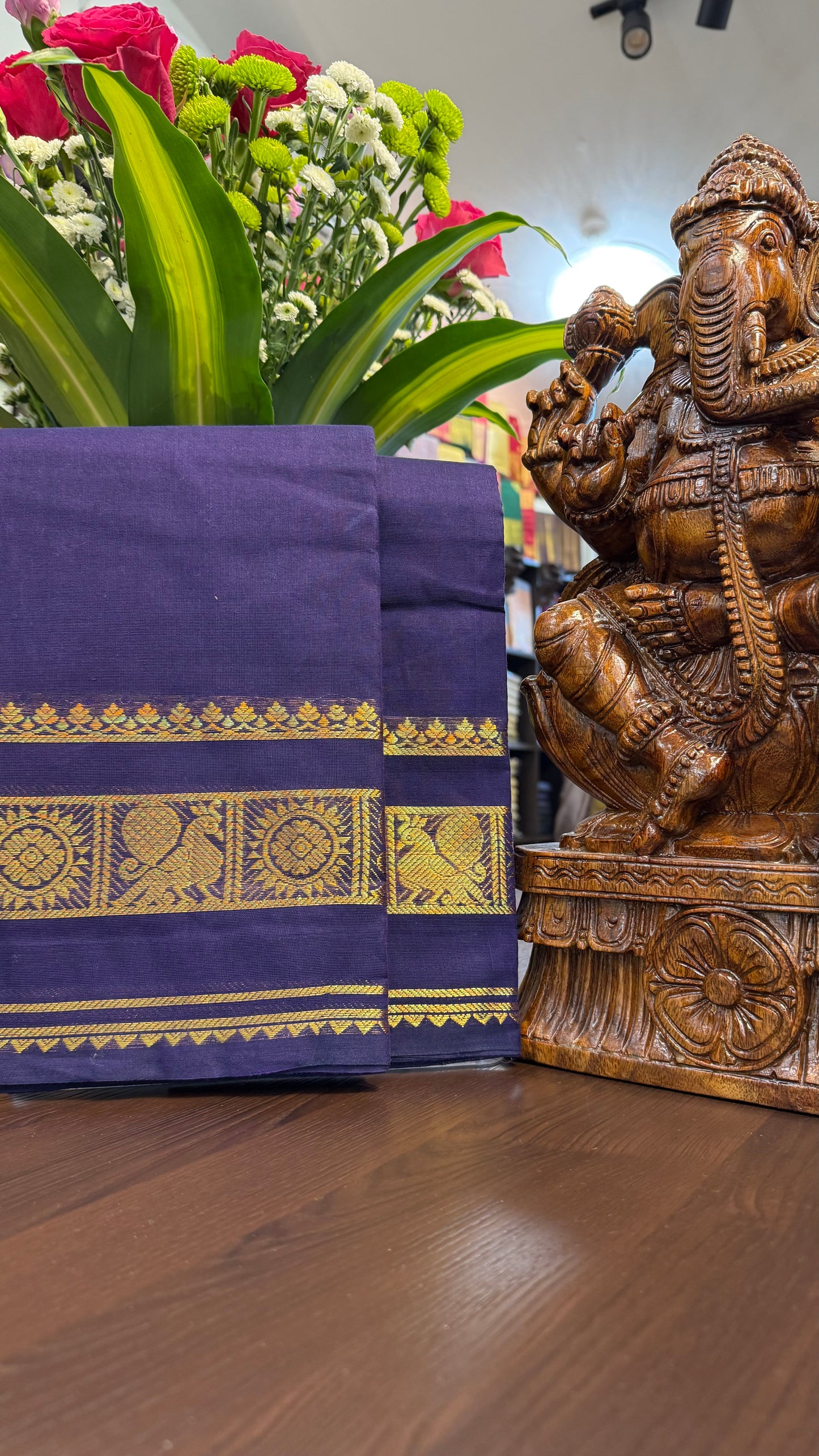 Kanchi Cotton Saree