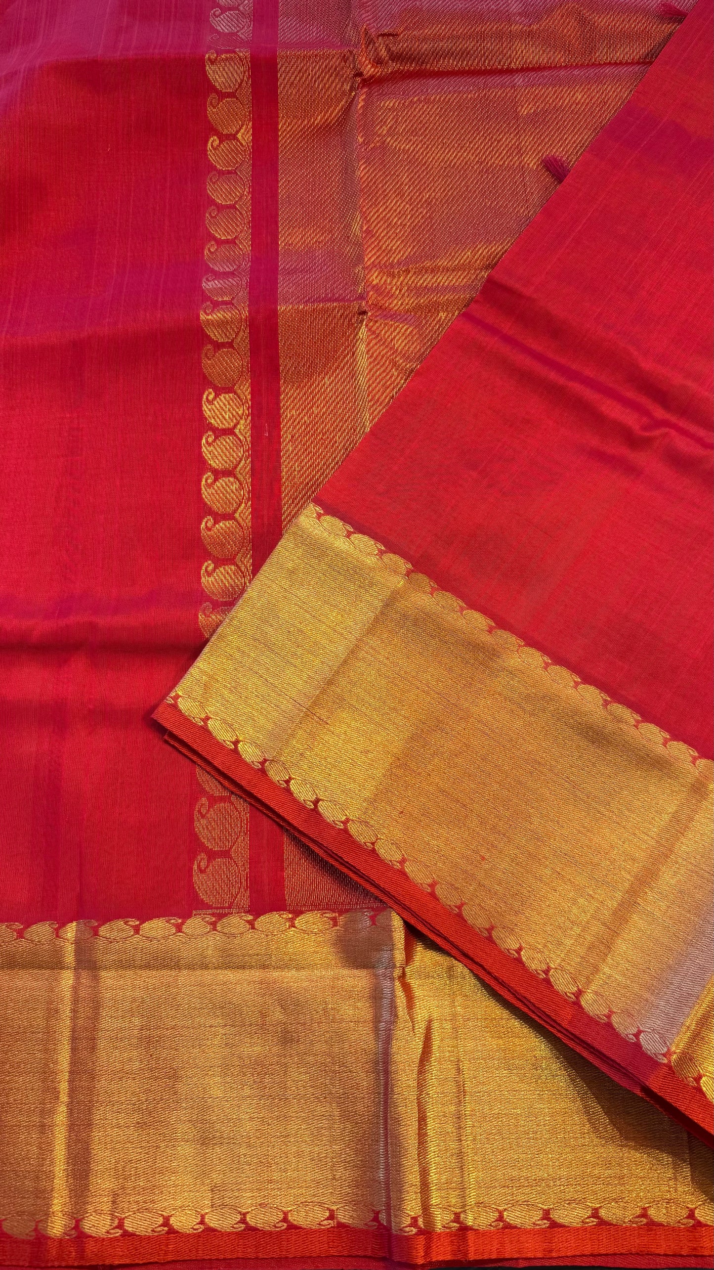 HANDLOOM KANCHIPURAM SILK COTTON (KSC198)