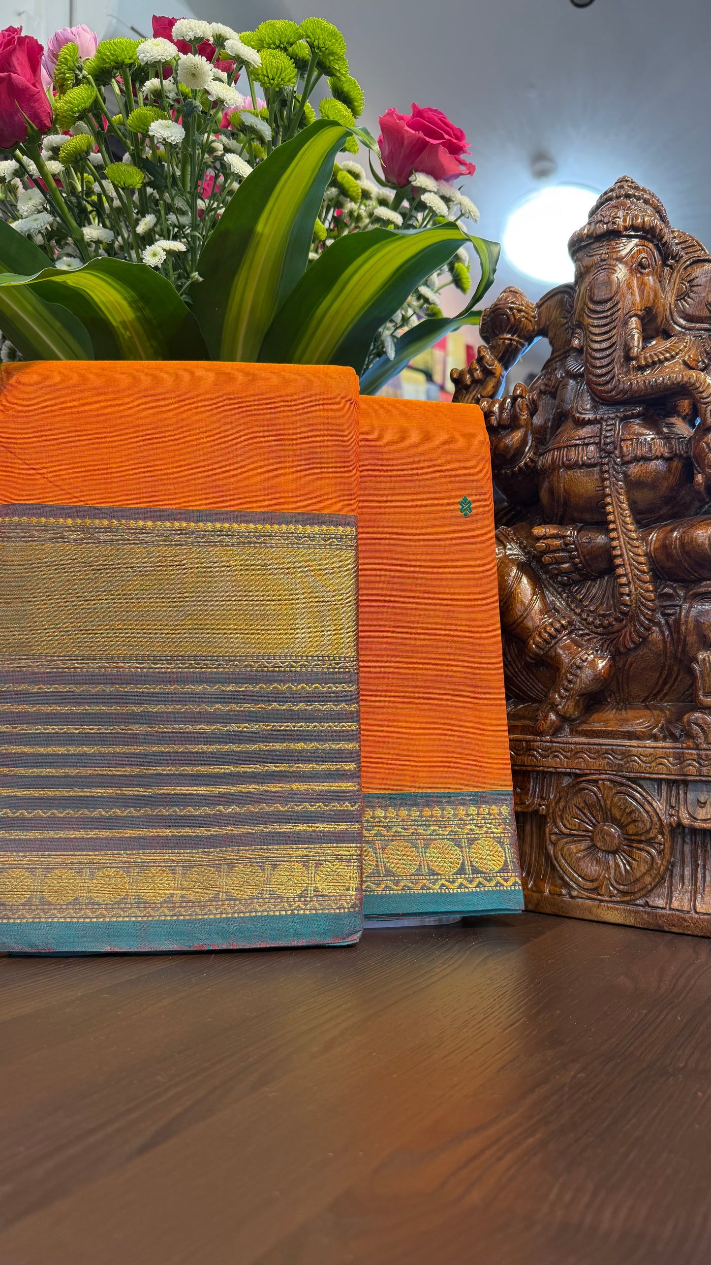 Kanchi Cotton Saree