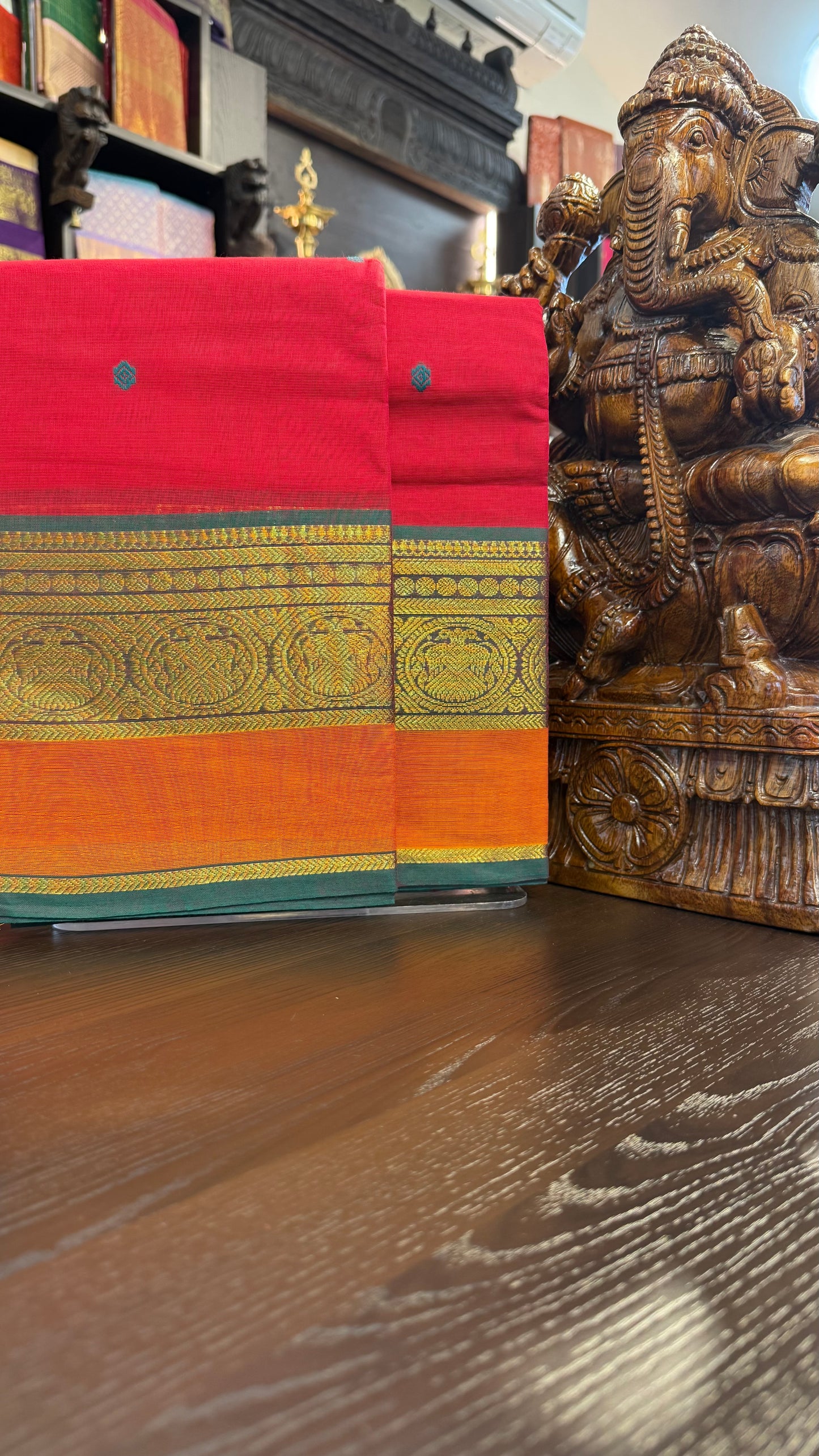 Kanchi Cotton Saree