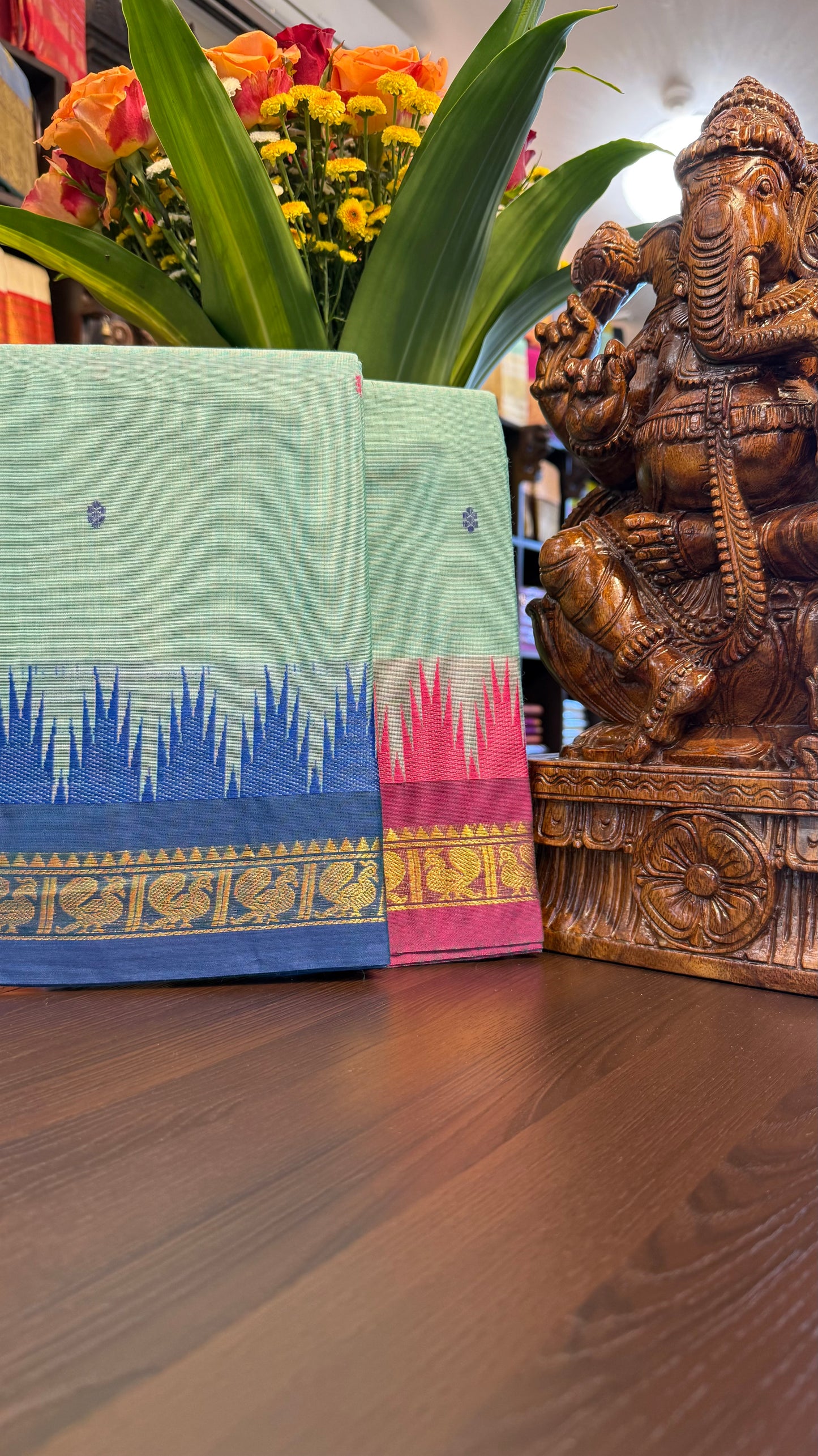 Kanchi Cotton Saree