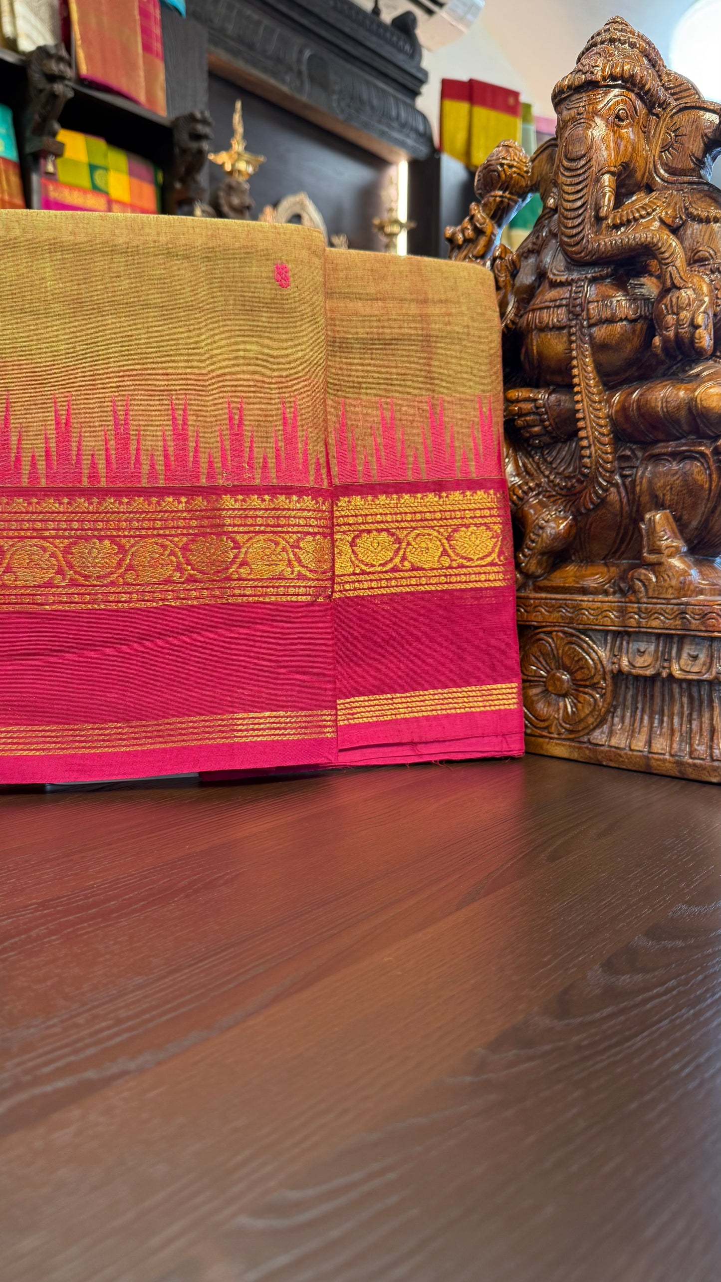 Kanchi Cotton Saree