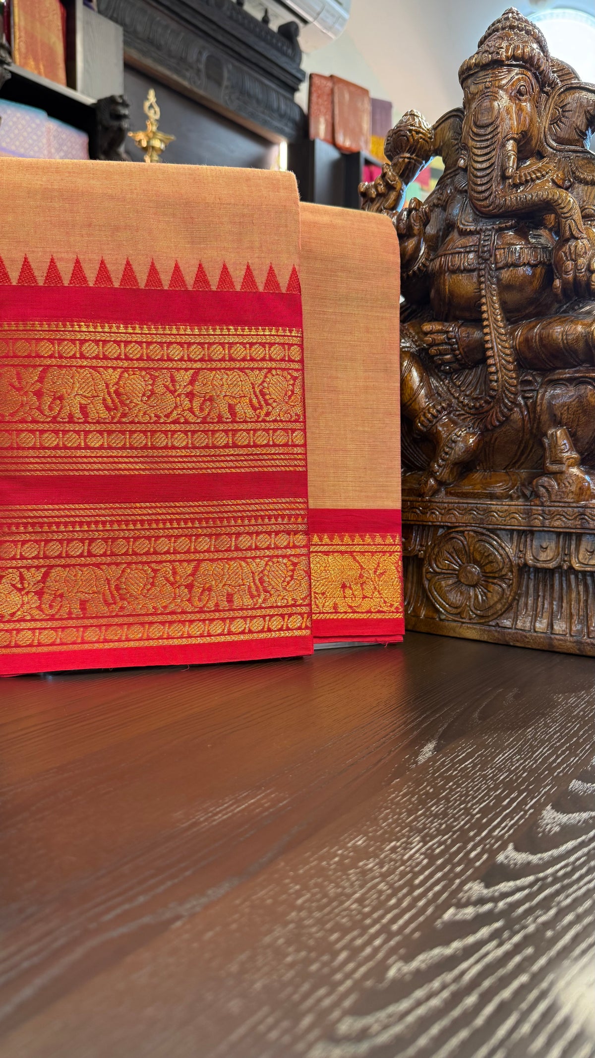 Kanchi Cotton Saree
