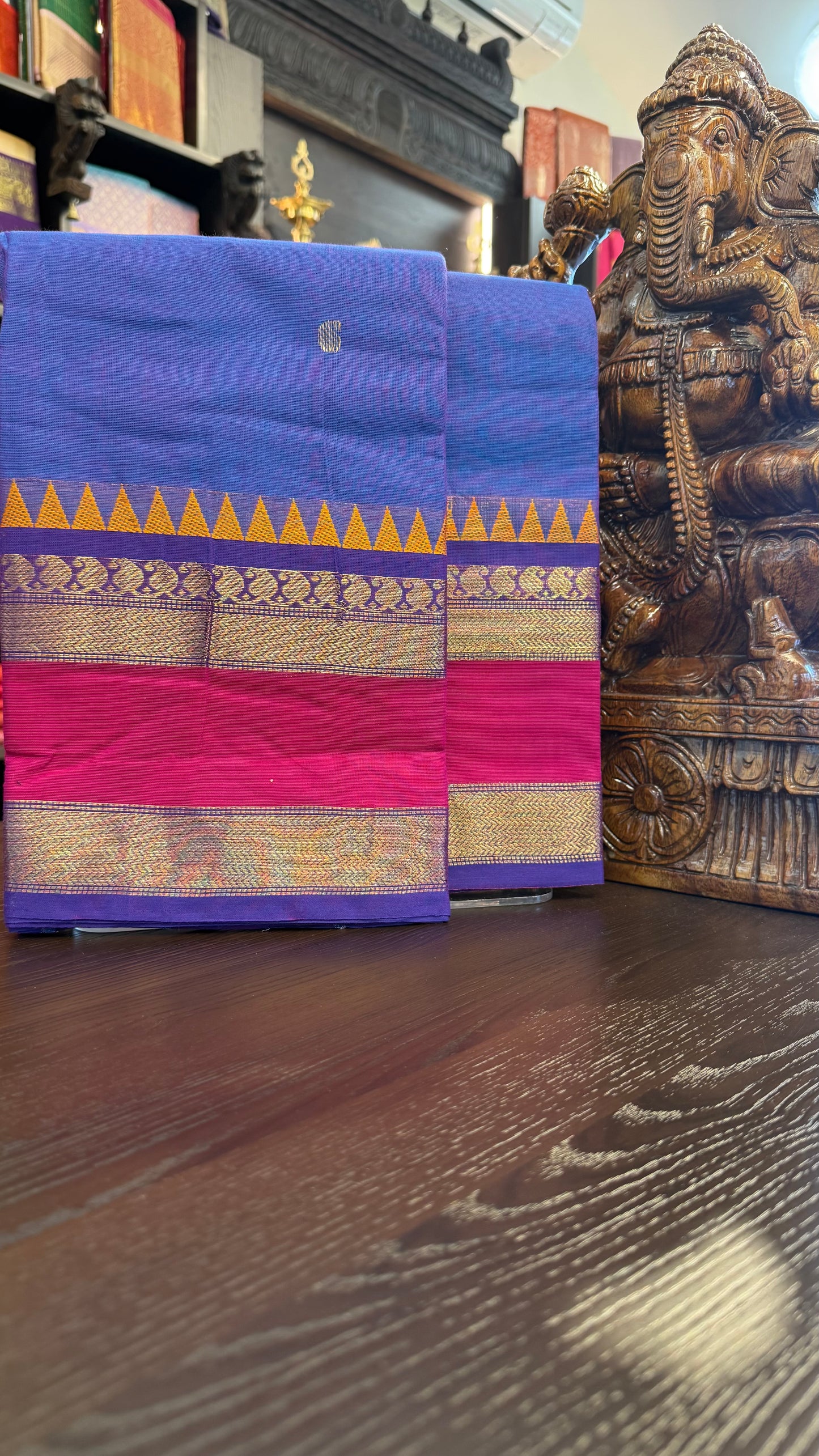 Kanchi Cotton Saree
