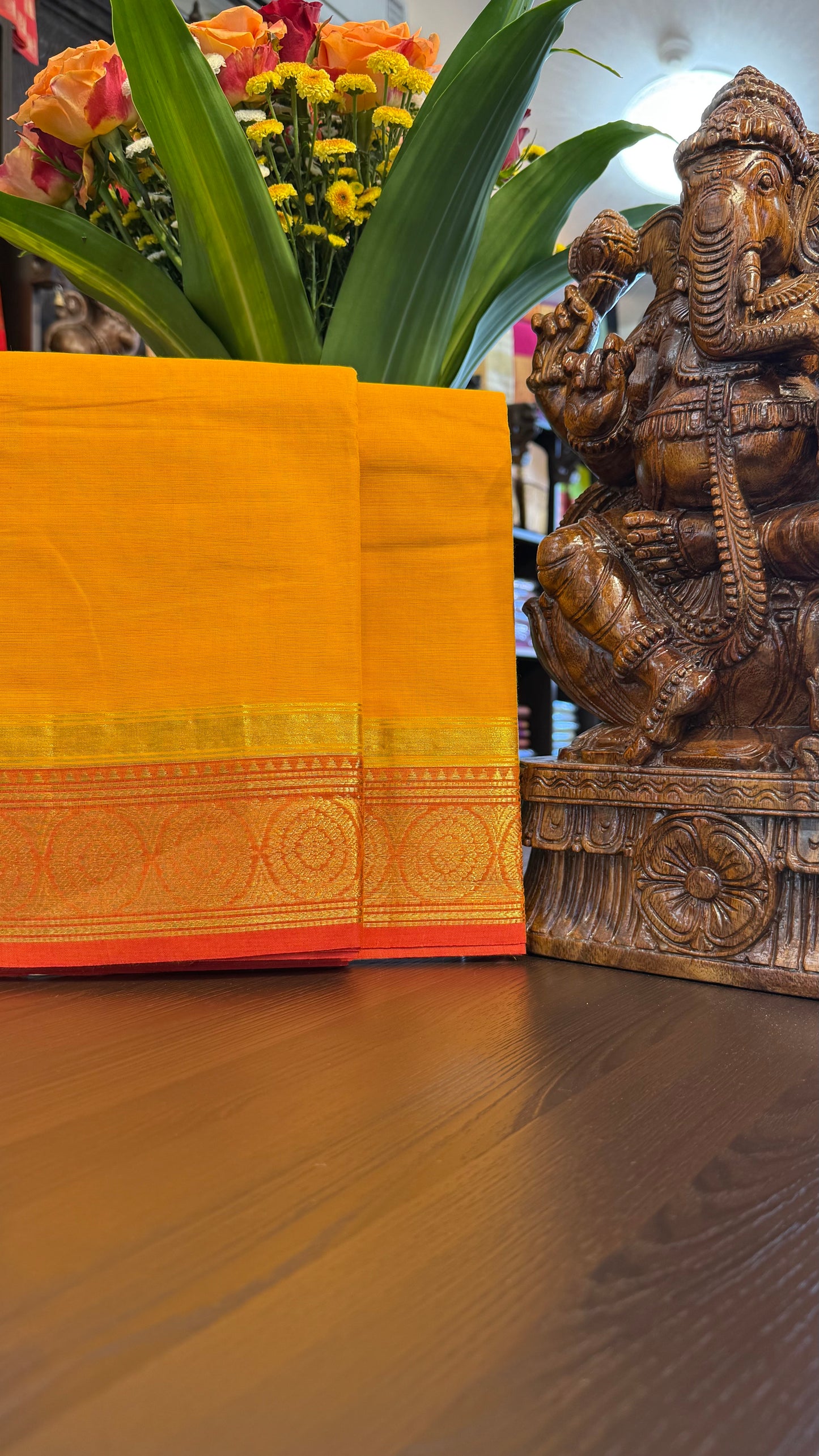 Kanchi Cotton Saree